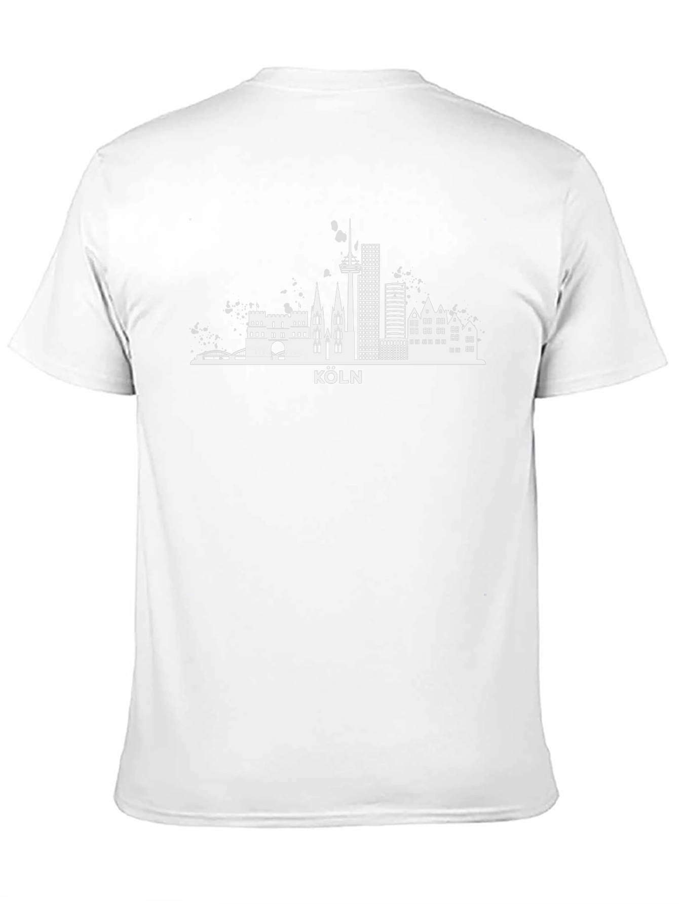 Cologne Skyline Black T-Shirt