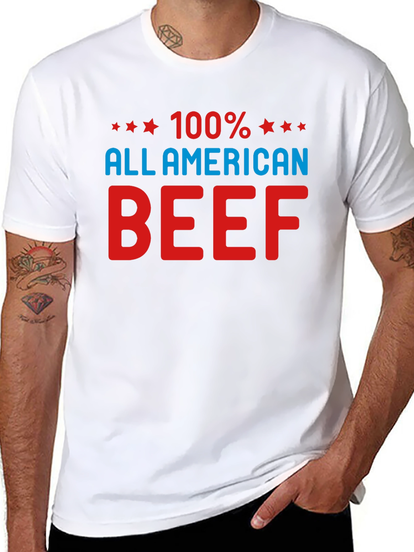 100% All American Beef Graphic Tee