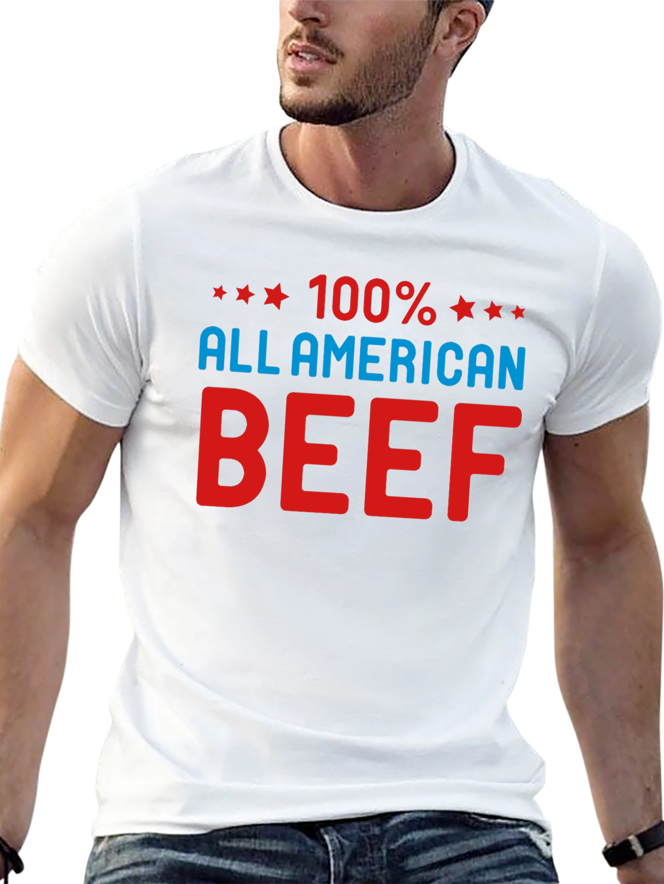 100% All American Beef Graphic Tee