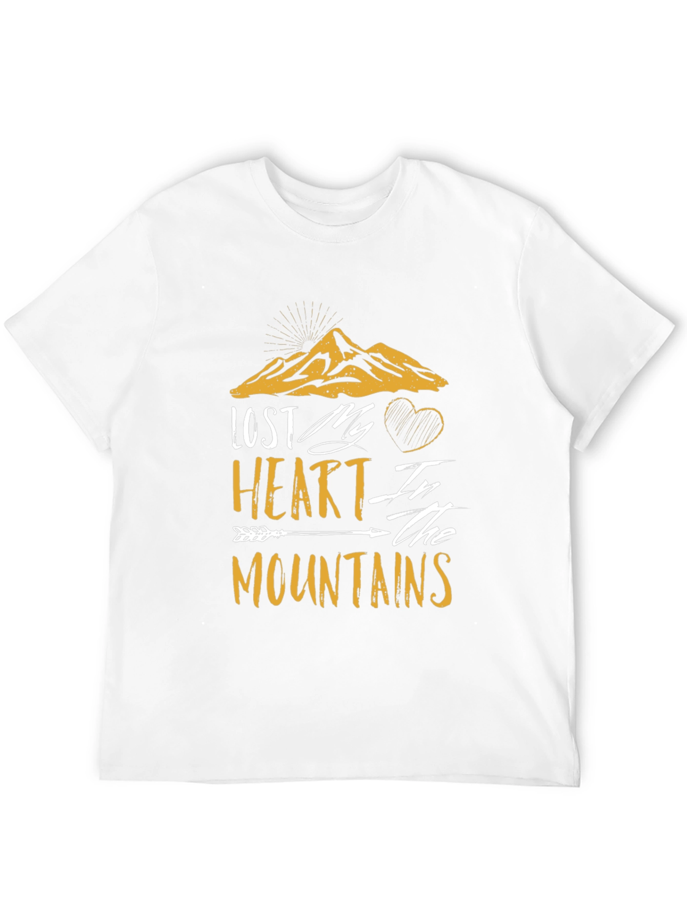 Lost My Heart in the Mountains Graphic T-Shirt
