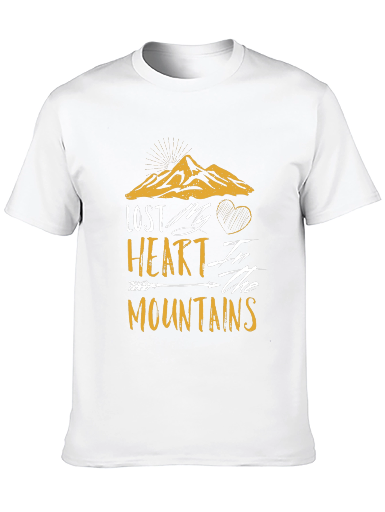 Lost My Heart in the Mountains Graphic T-Shirt