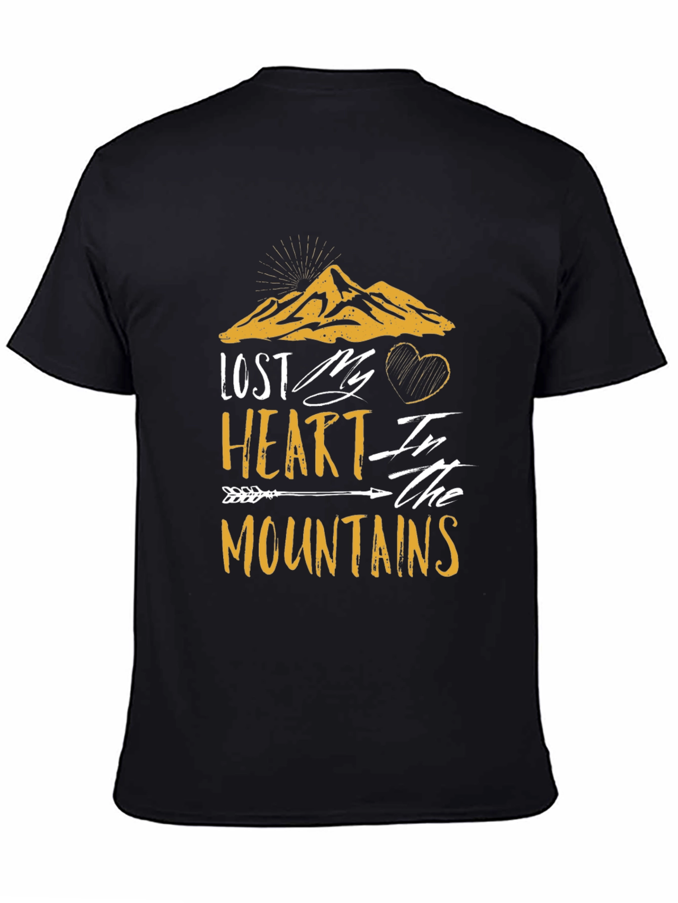 Lost My Heart in the Mountains Graphic T-Shirt