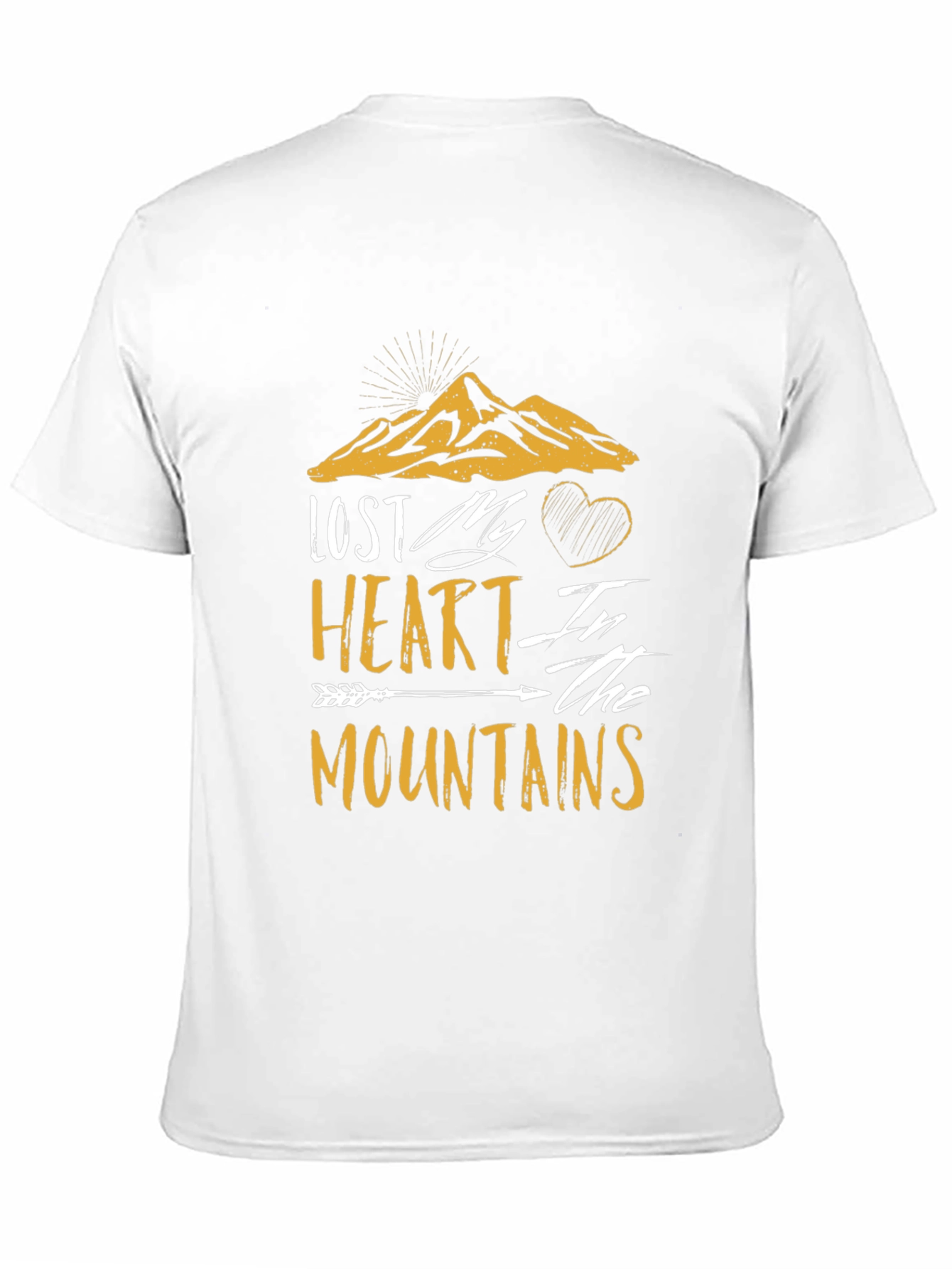 Lost My Heart in the Mountains Graphic T-Shirt