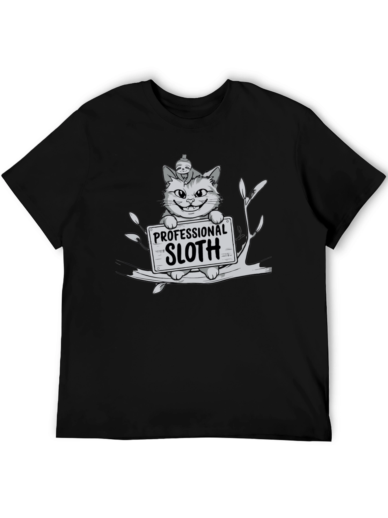 Professional Sloth Cat T-Shirt