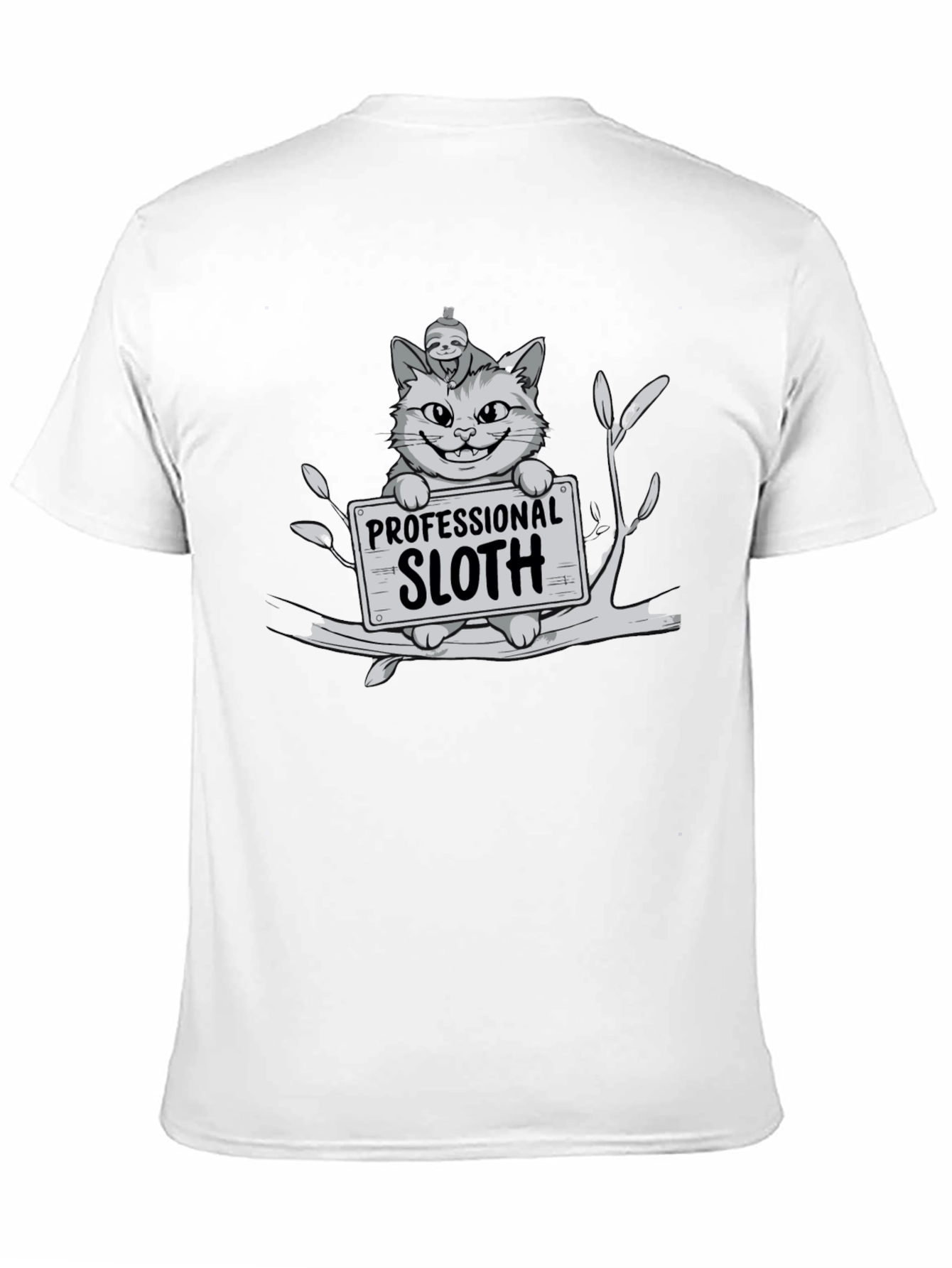 Professional Sloth Cat T-Shirt