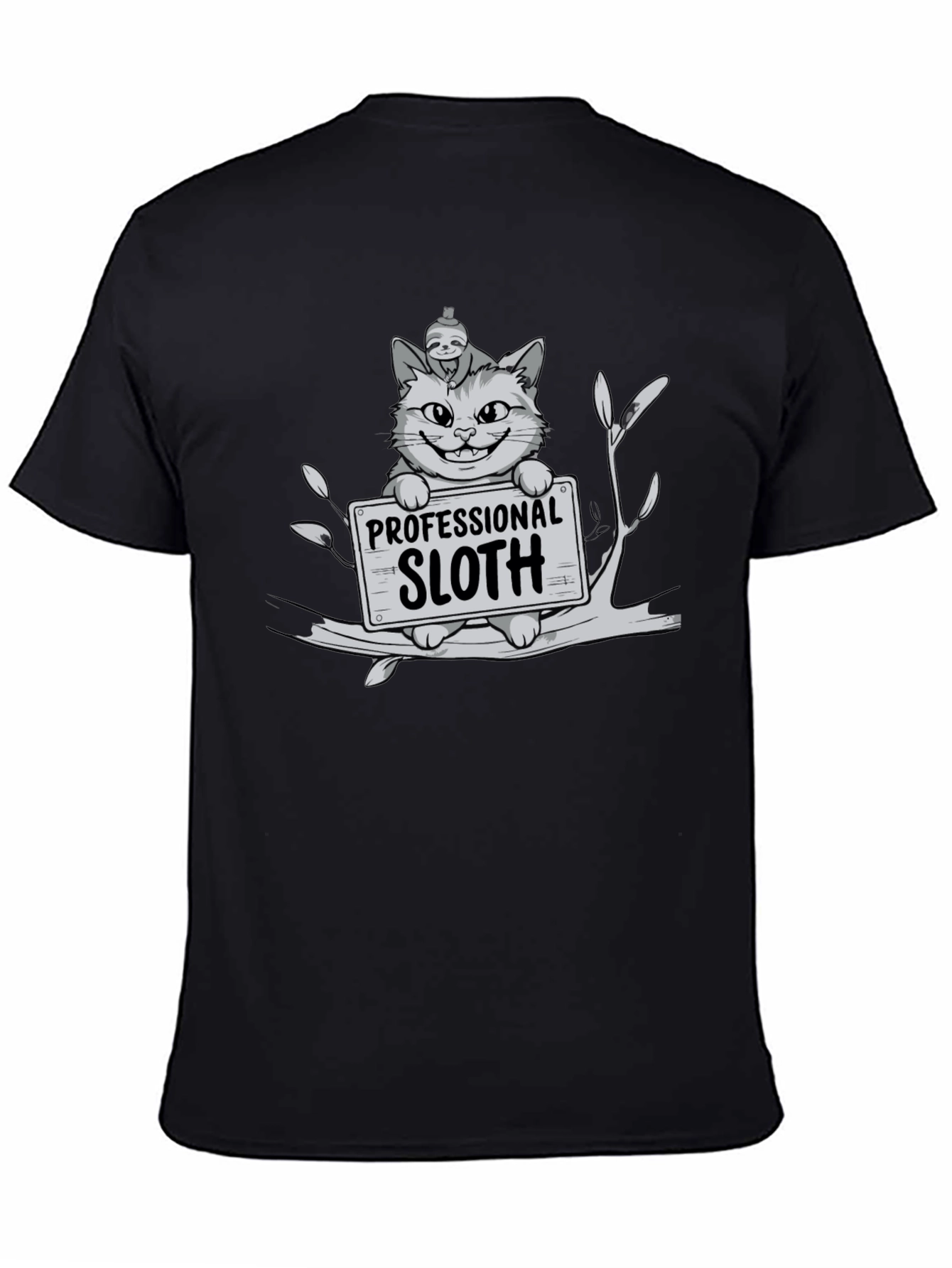 Professional Sloth Cat T-Shirt