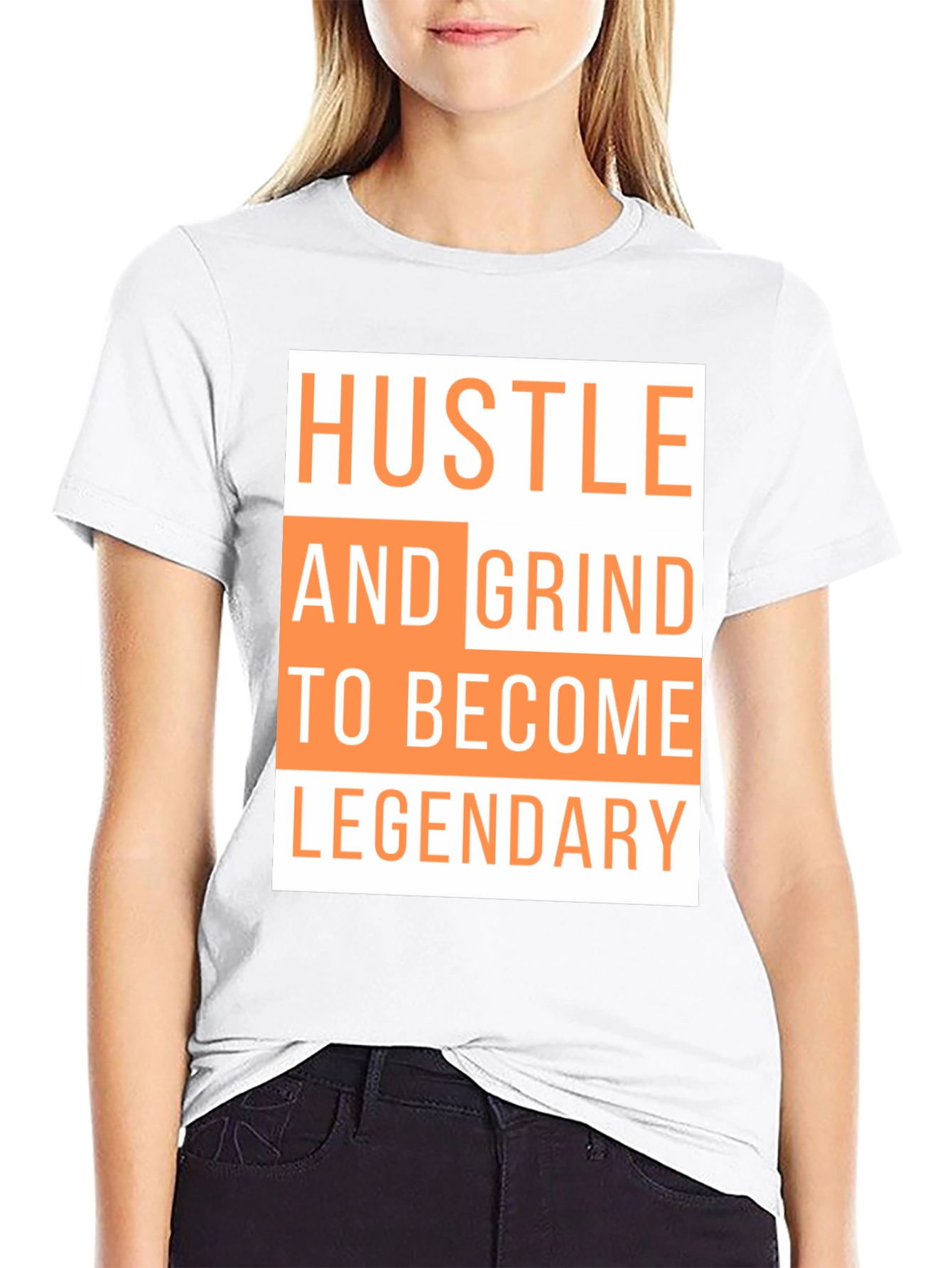 Hustle & Grind Legendary Black T-Shirt
