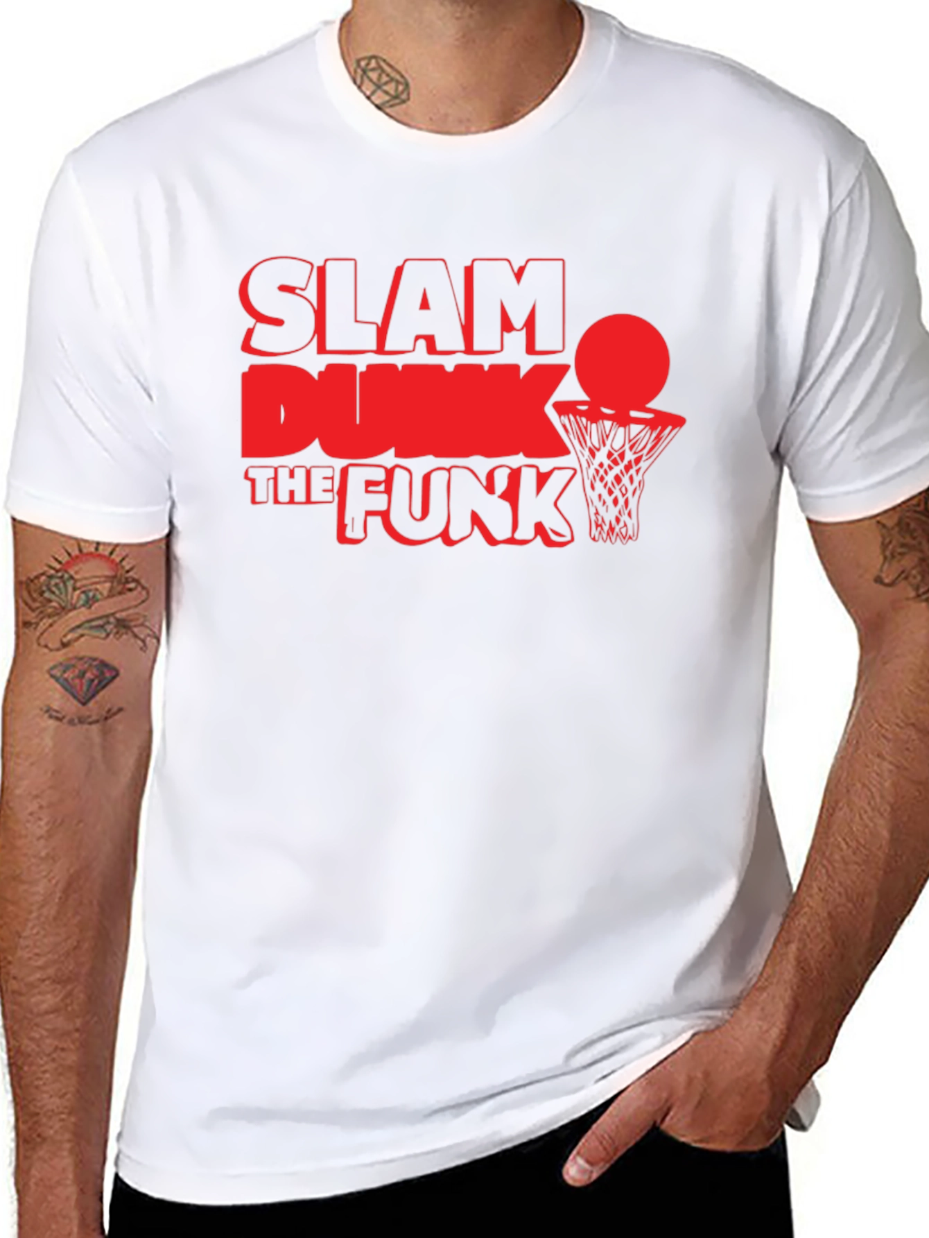 Slam Dunk The Funk Black T-Shirt