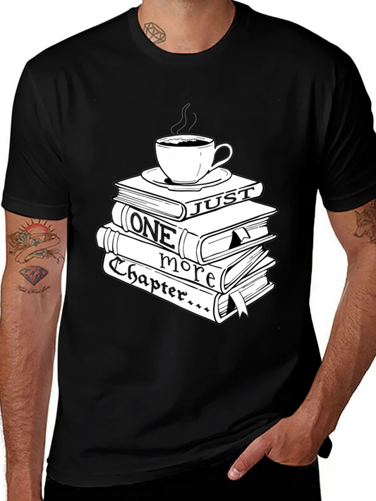 Book Lovers Tee: Just One More Chapter