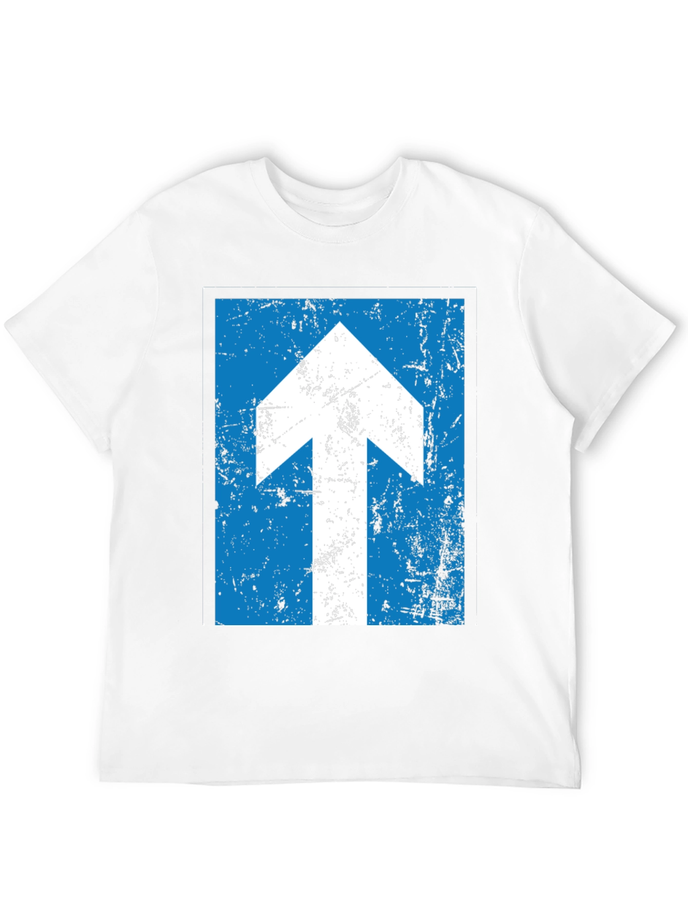 Up Arrow Distressed T-Shirt
