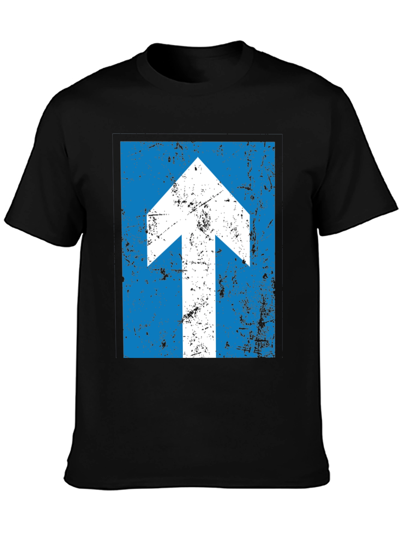 Up Arrow Distressed T-Shirt