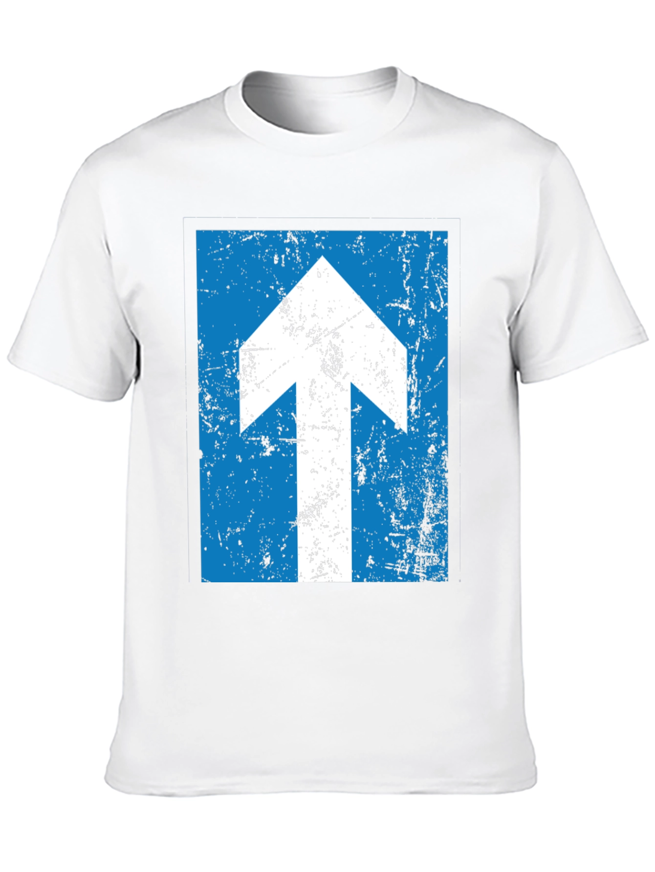 Up Arrow Distressed T-Shirt