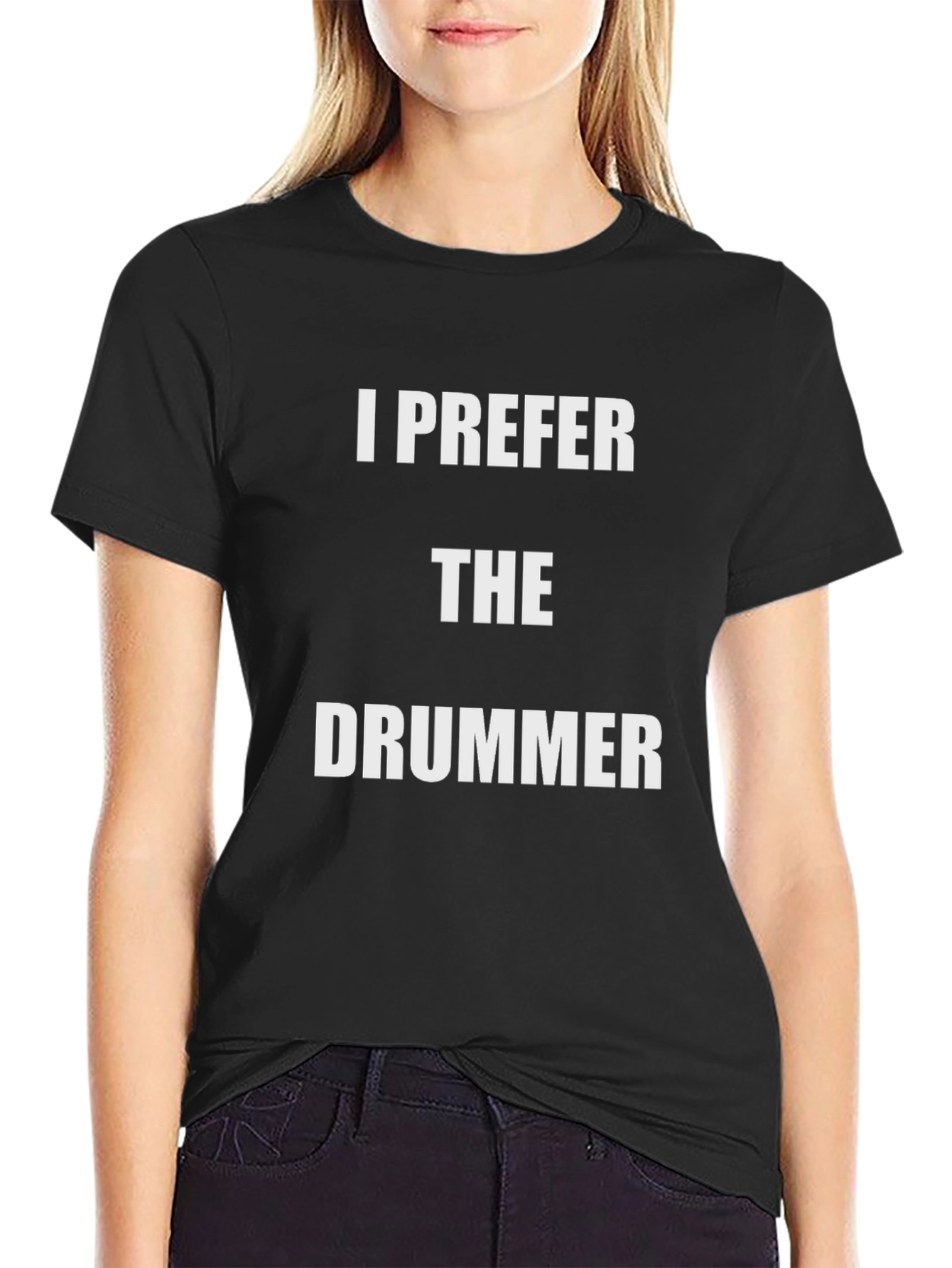 I Prefer the Drummer Graphic T-Shirt