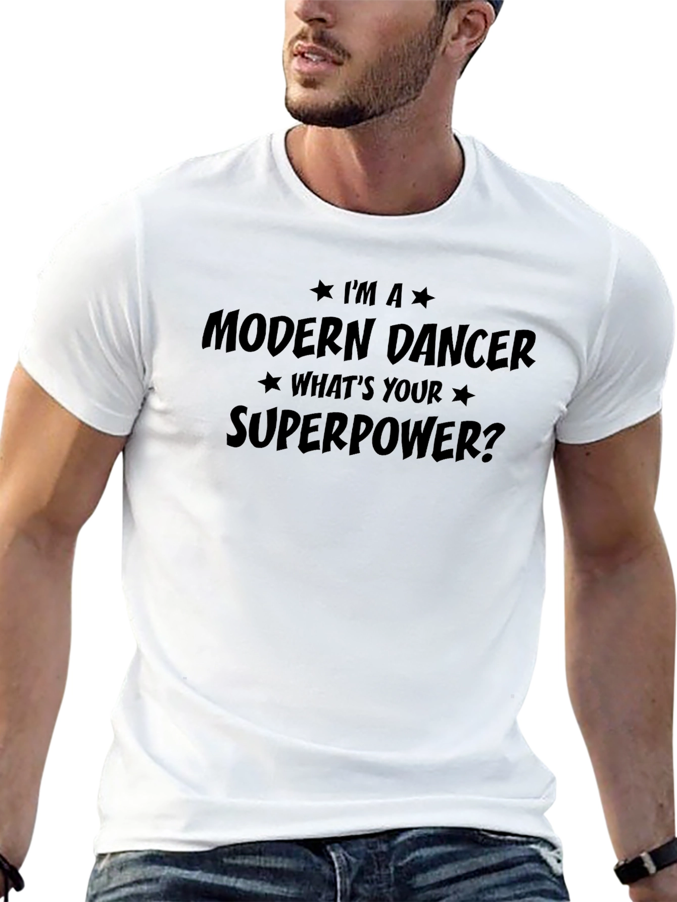 Modern Dancer Superpower T-Shirt - Black