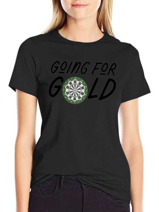 Going For Gold Dartboard Graphic T-Shirt
