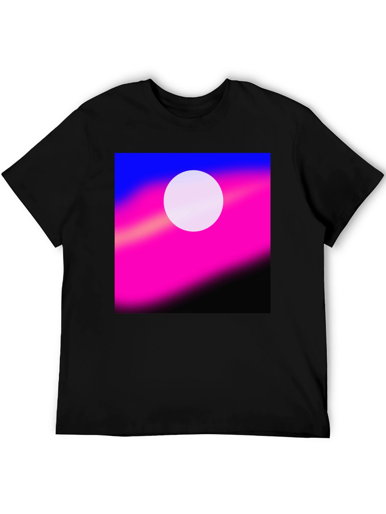 Modern Gradient Circle Graphic Tee