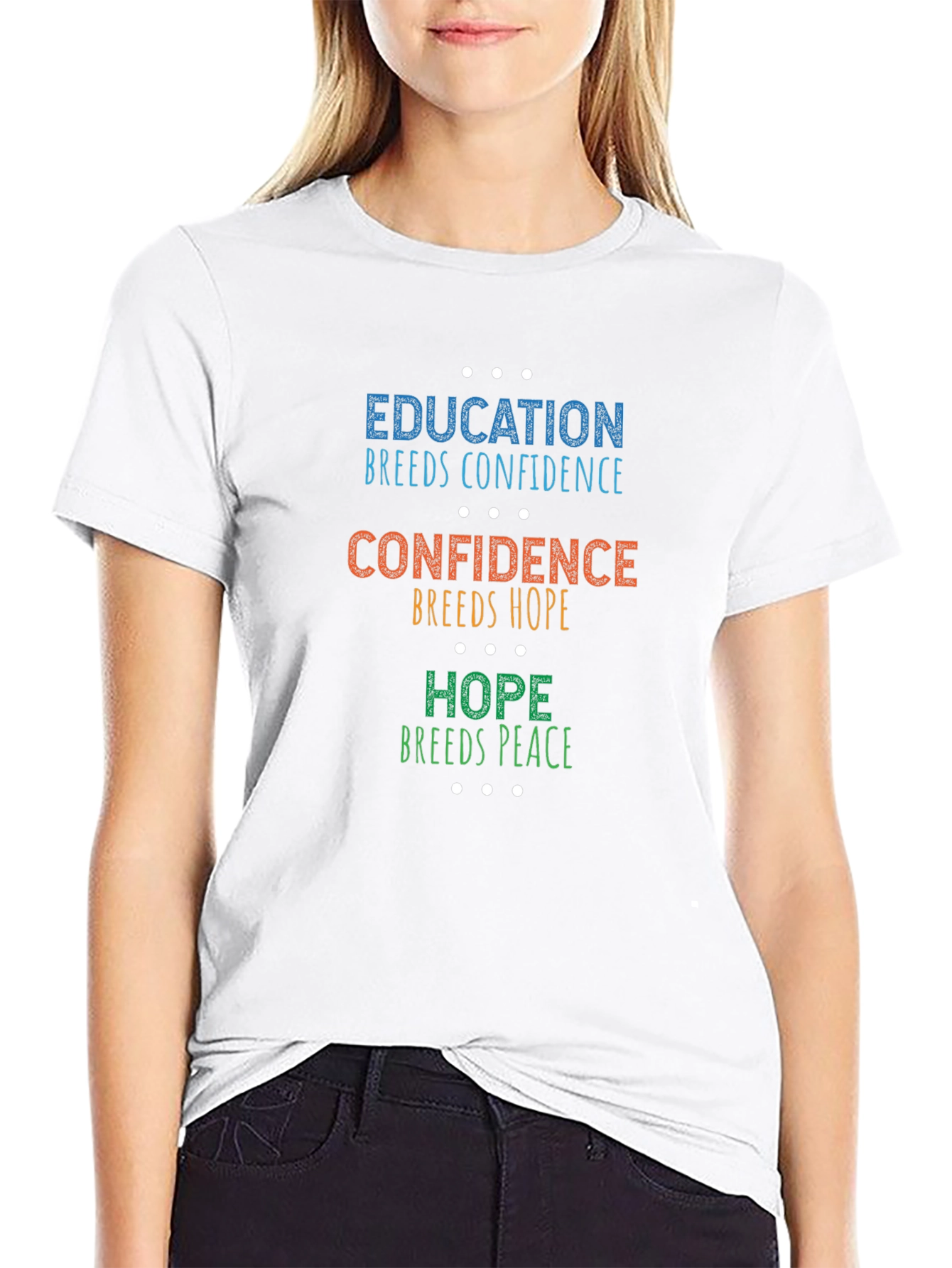 Education Breeds Confidence Graphic Tee