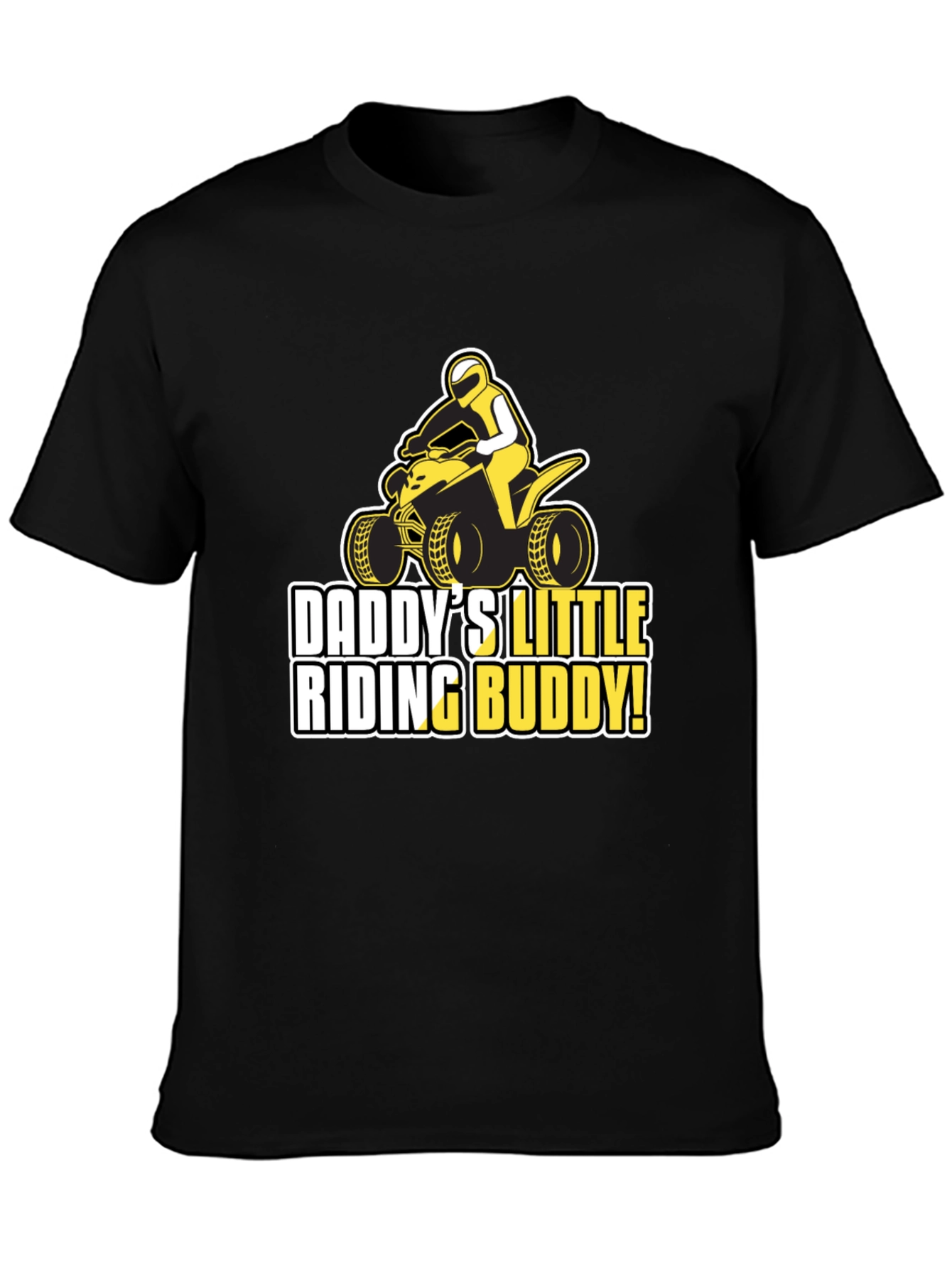 Daddys Little Riding Buddy T-Shirt - ATV Design