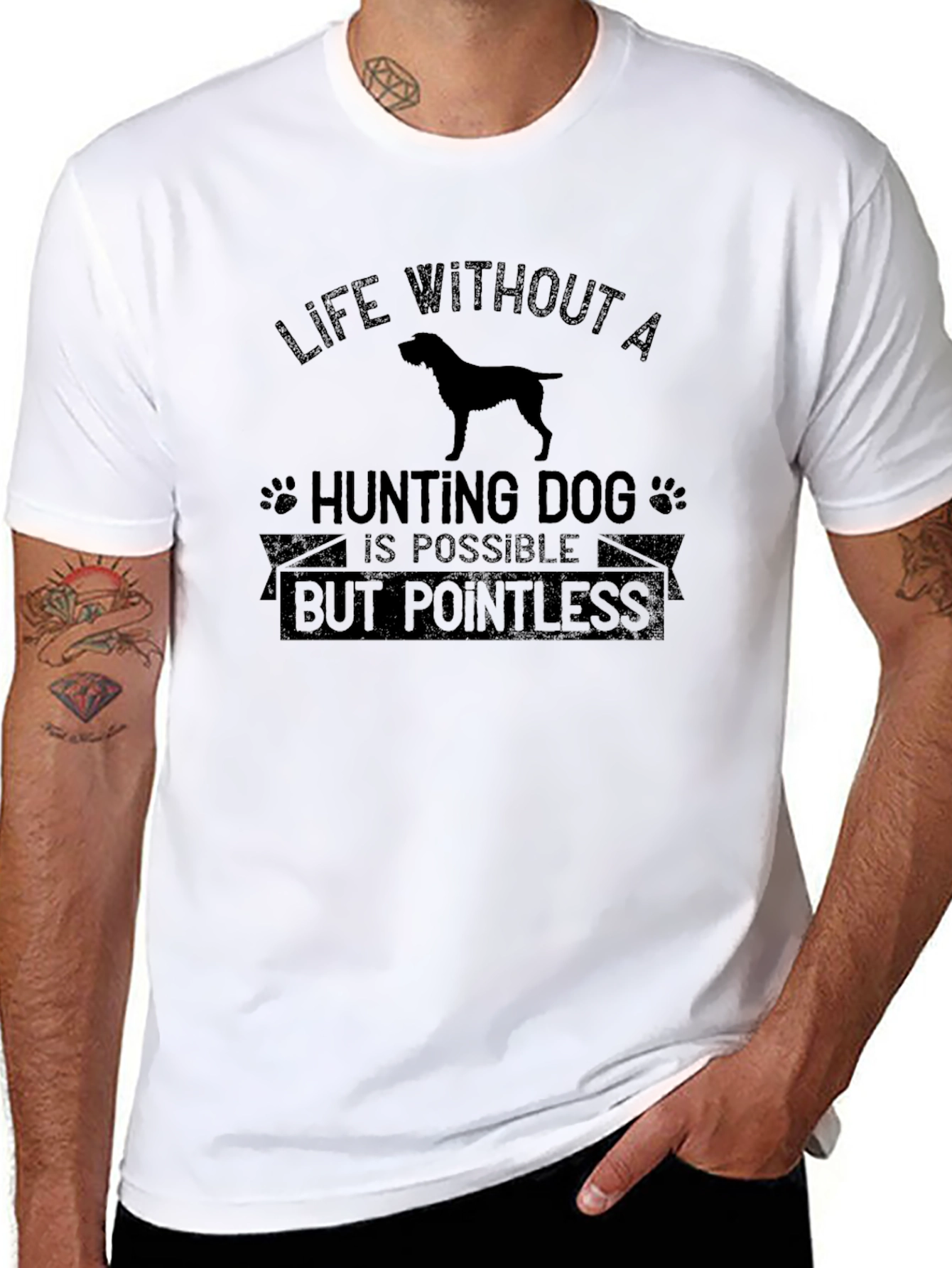Life Without Hunting Dog T-Shirt