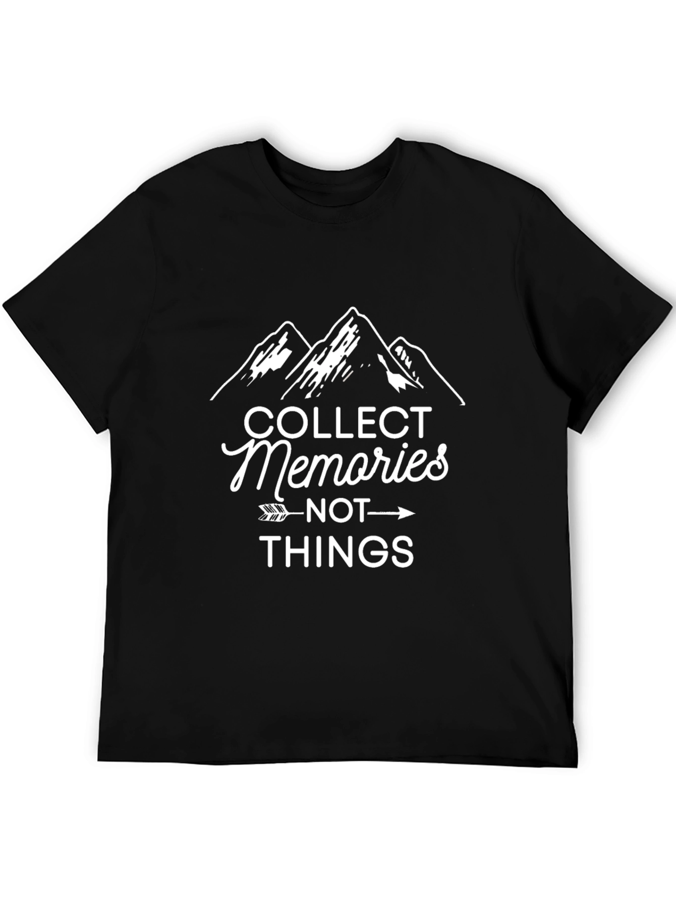 Collect Memories Graphic Tee - Black