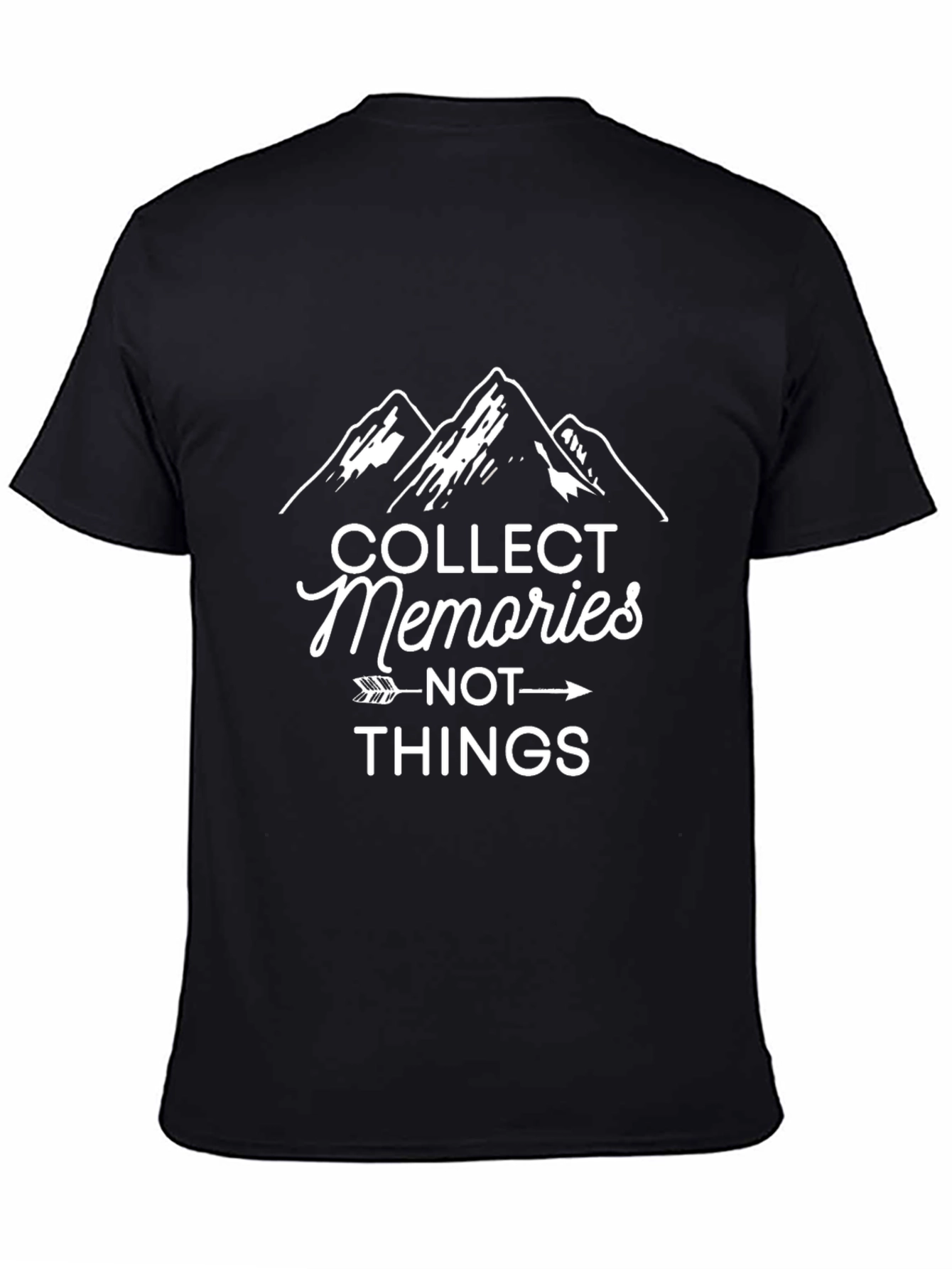 Collect Memories Graphic Tee - Black