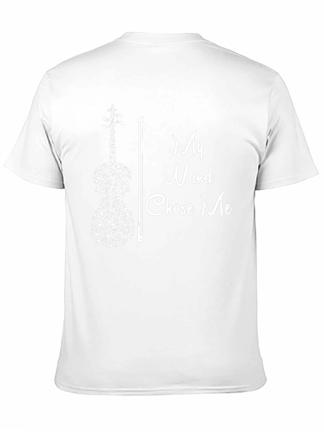 My Wand Chose Me Music Violin T-Shirt