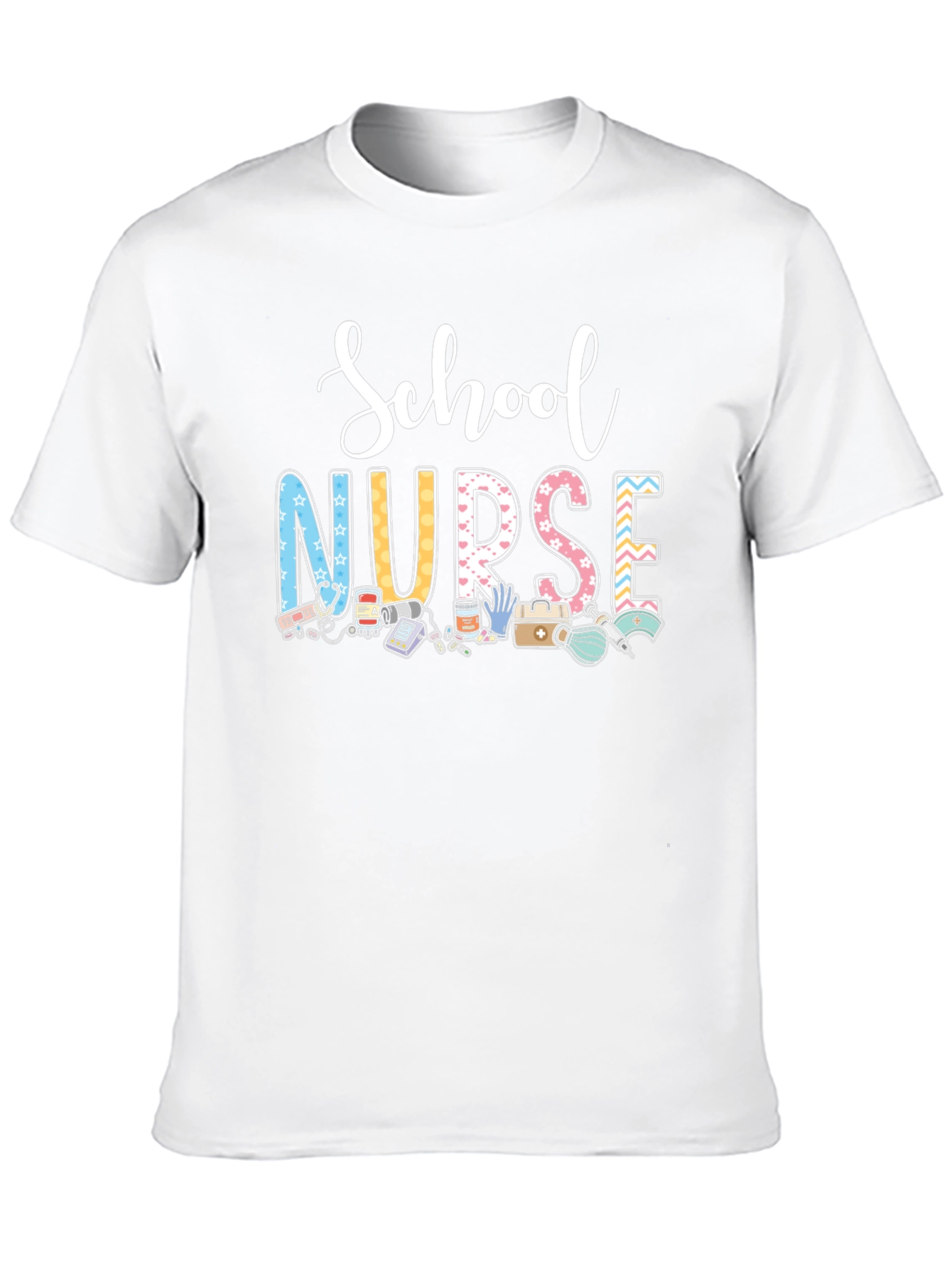 School Nurse Graphic Tee