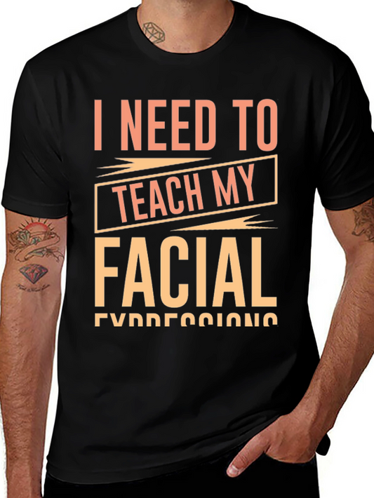 Funny Facial Expressions Graphic Tee