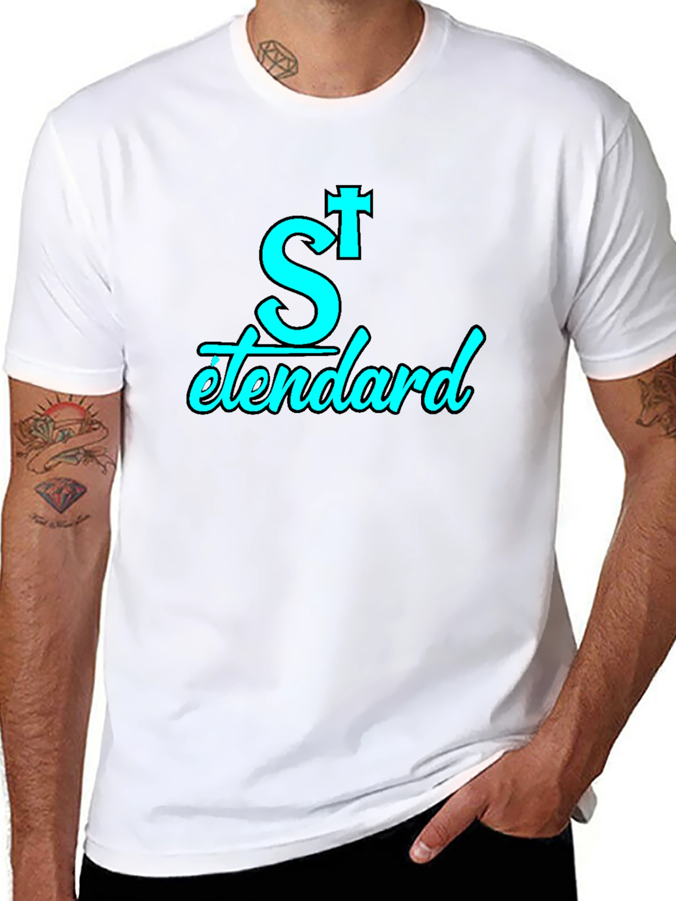 St Etendard Graphic T-Shirt - Casual Style