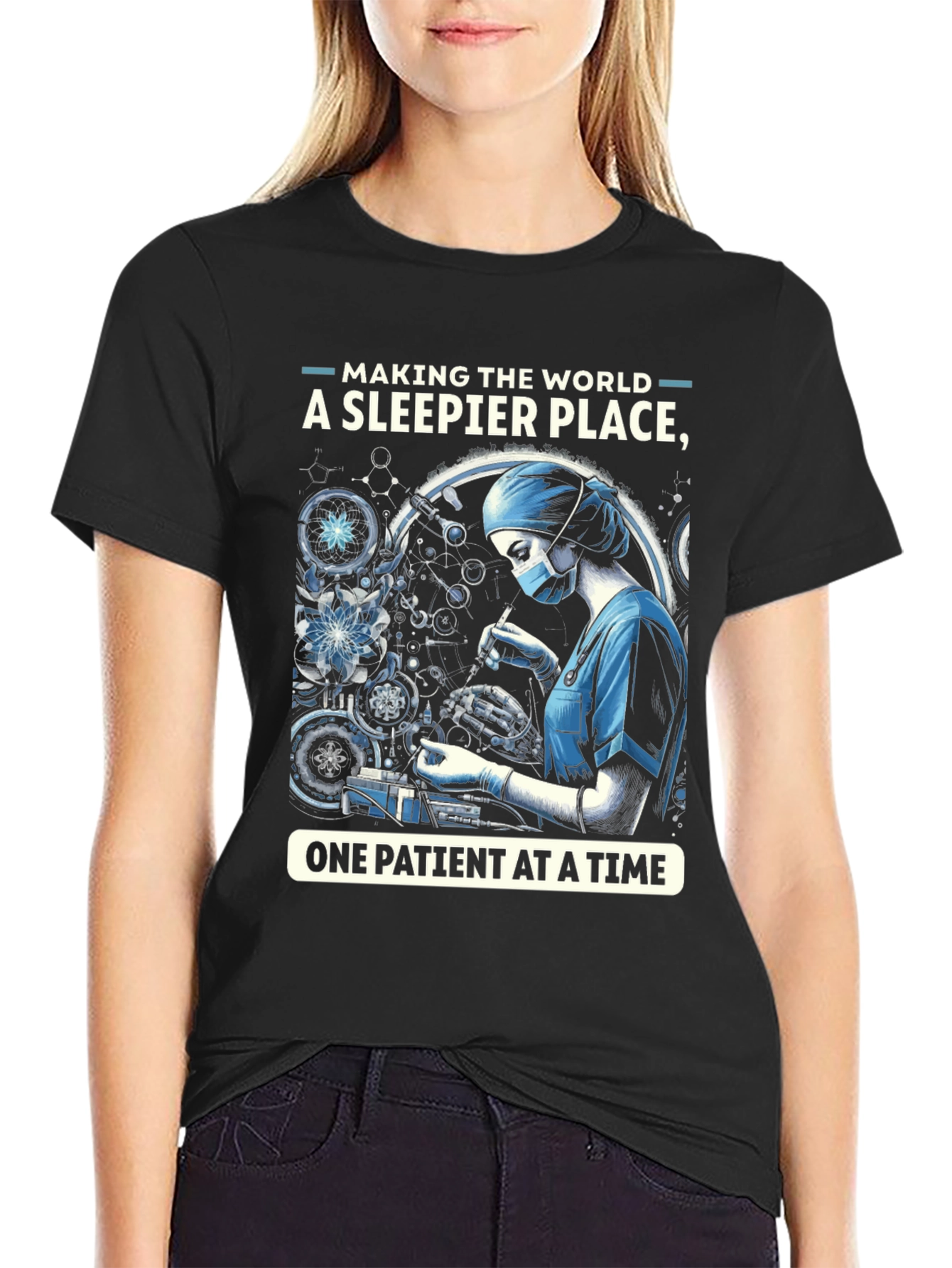 Anesthesia T-Shirt - Making the World Sleeper