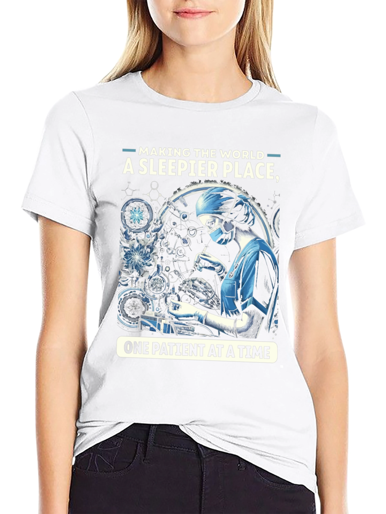 Anesthesia T-Shirt - Making the World Sleeper