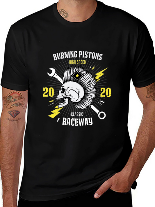 Burning Pistons Graphic Tee