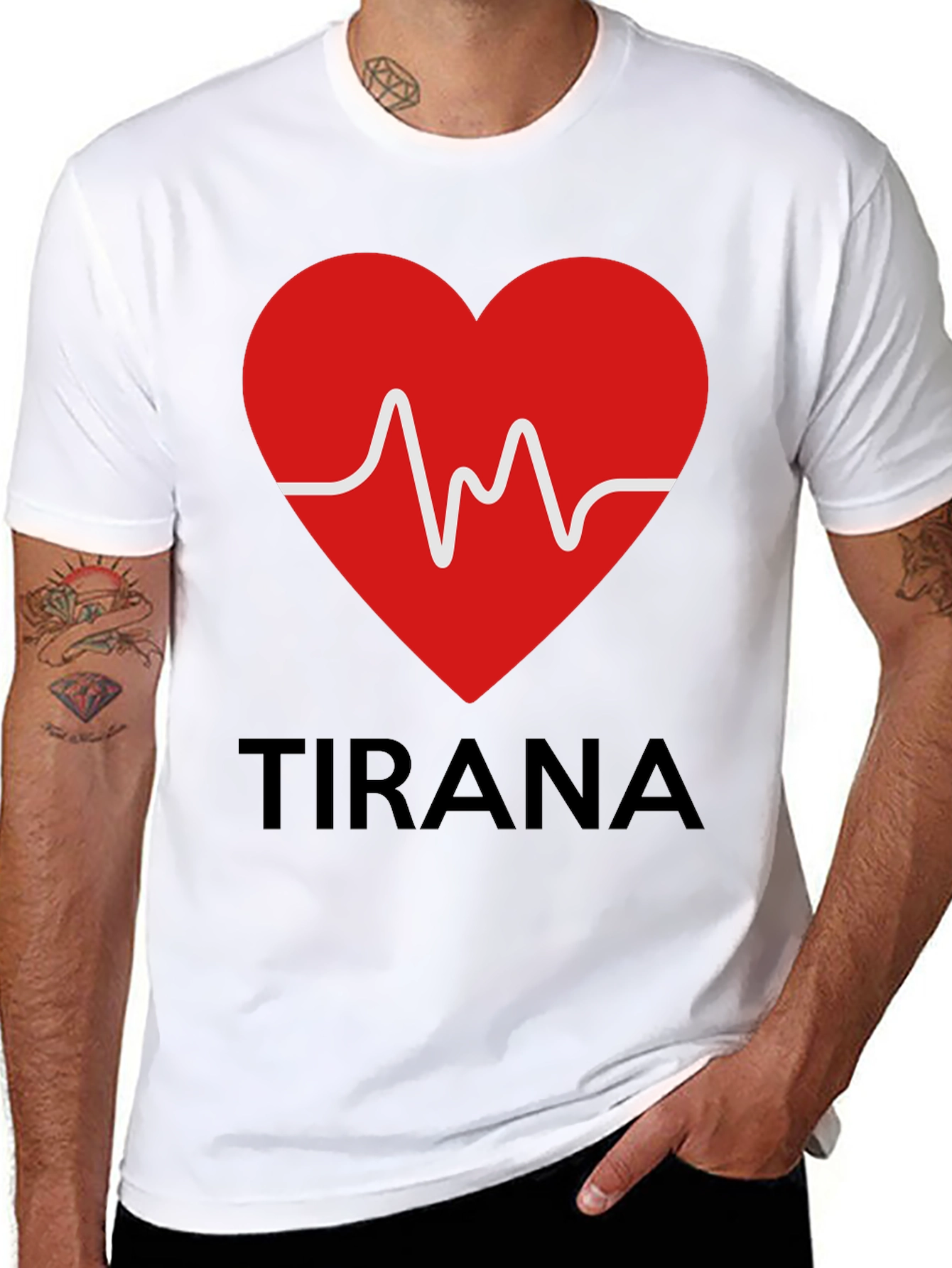 Tirana Heartbeat Graphic Tee
