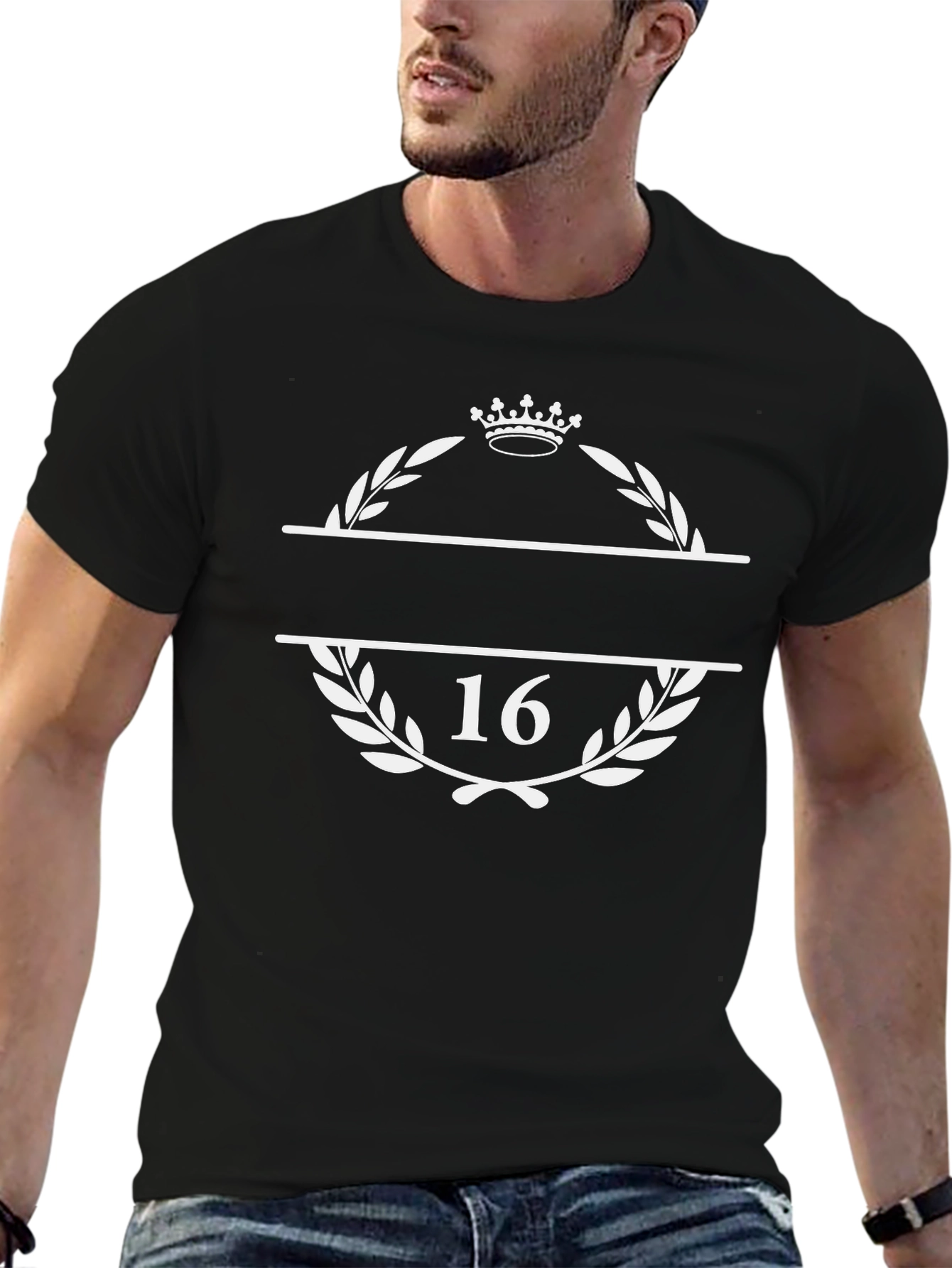 Sweet 16 Crown Laurel Tee