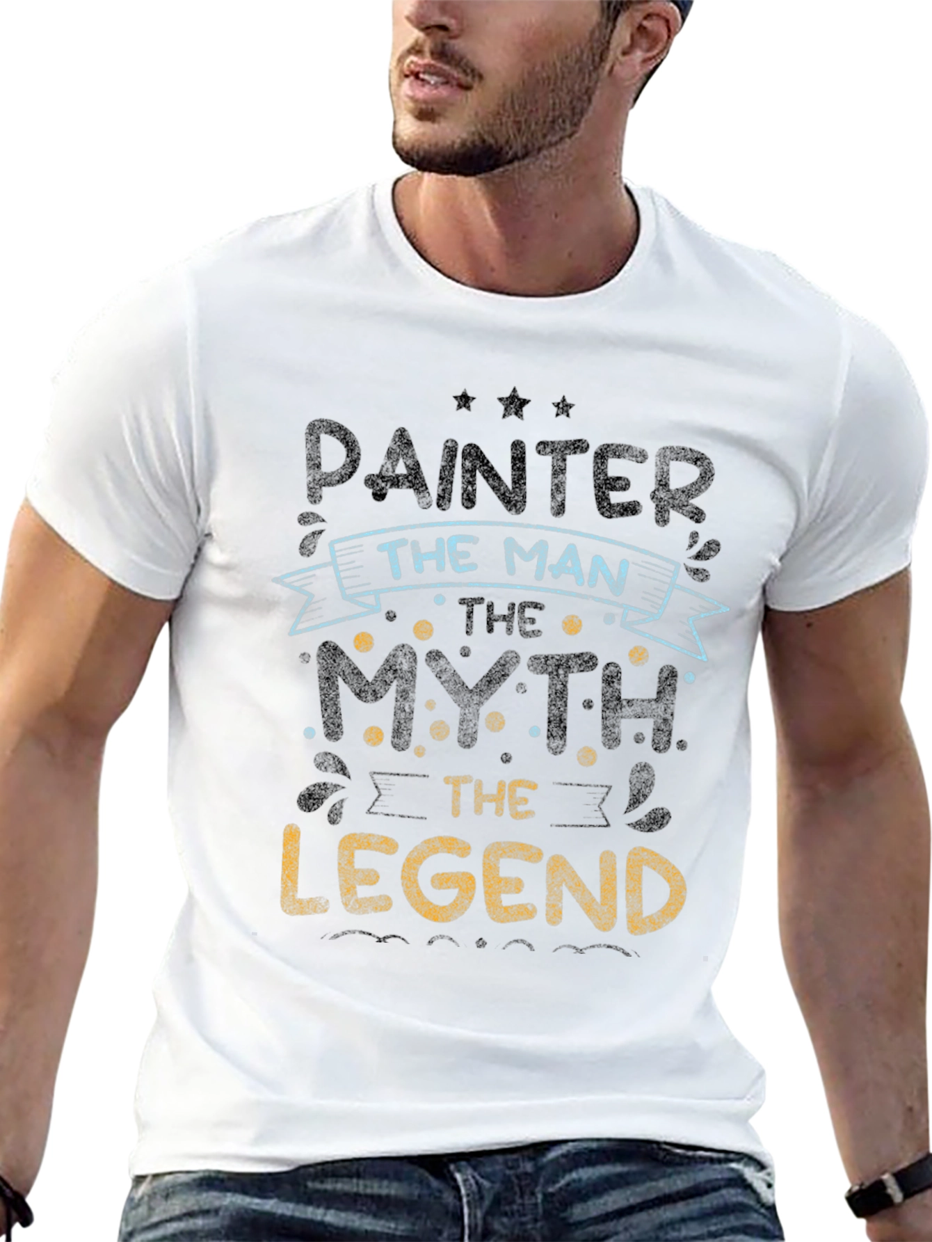 Painter The Man Myth Legend T-Shirt