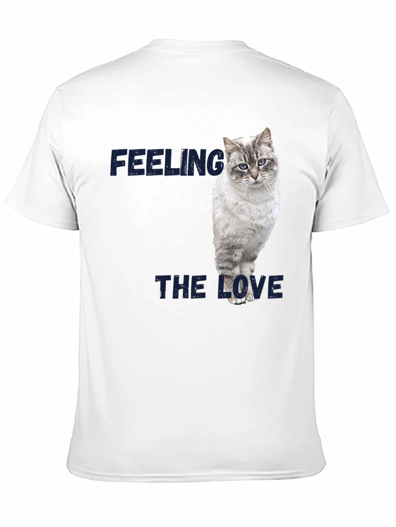 Feeling the Love Cat Graphic T-Shirt