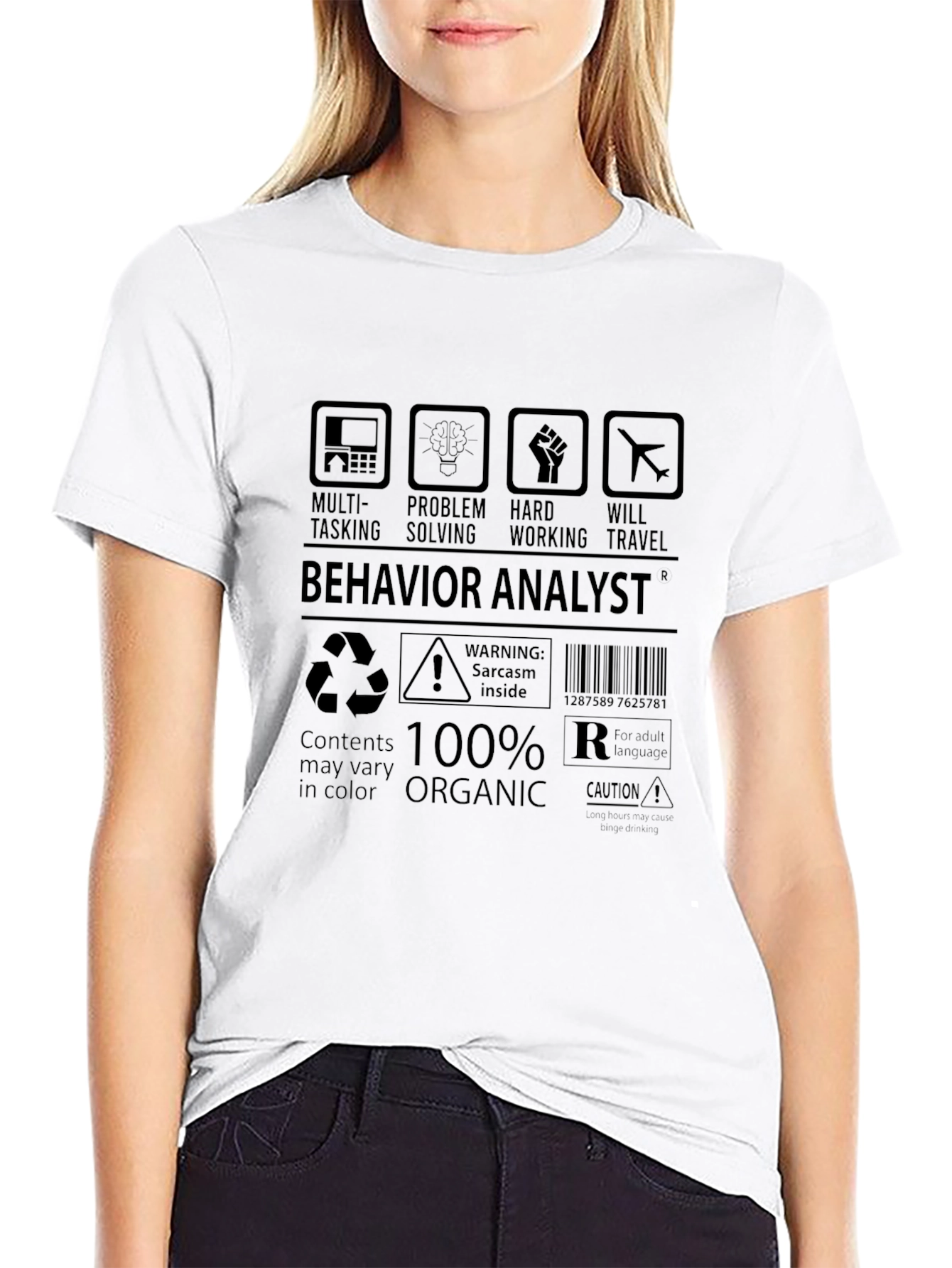 Behavior Analyst 100% Organic T-Shirt