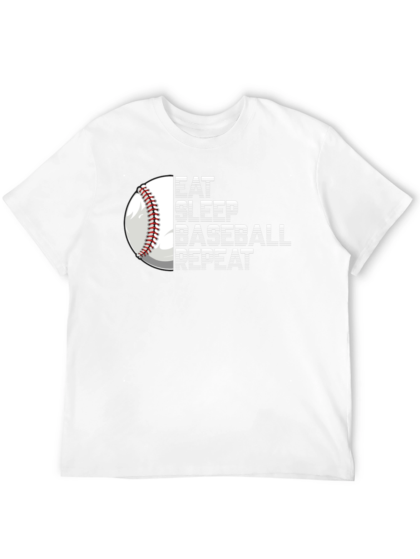 Eat Sleep Baseball Repeat T-Shirt