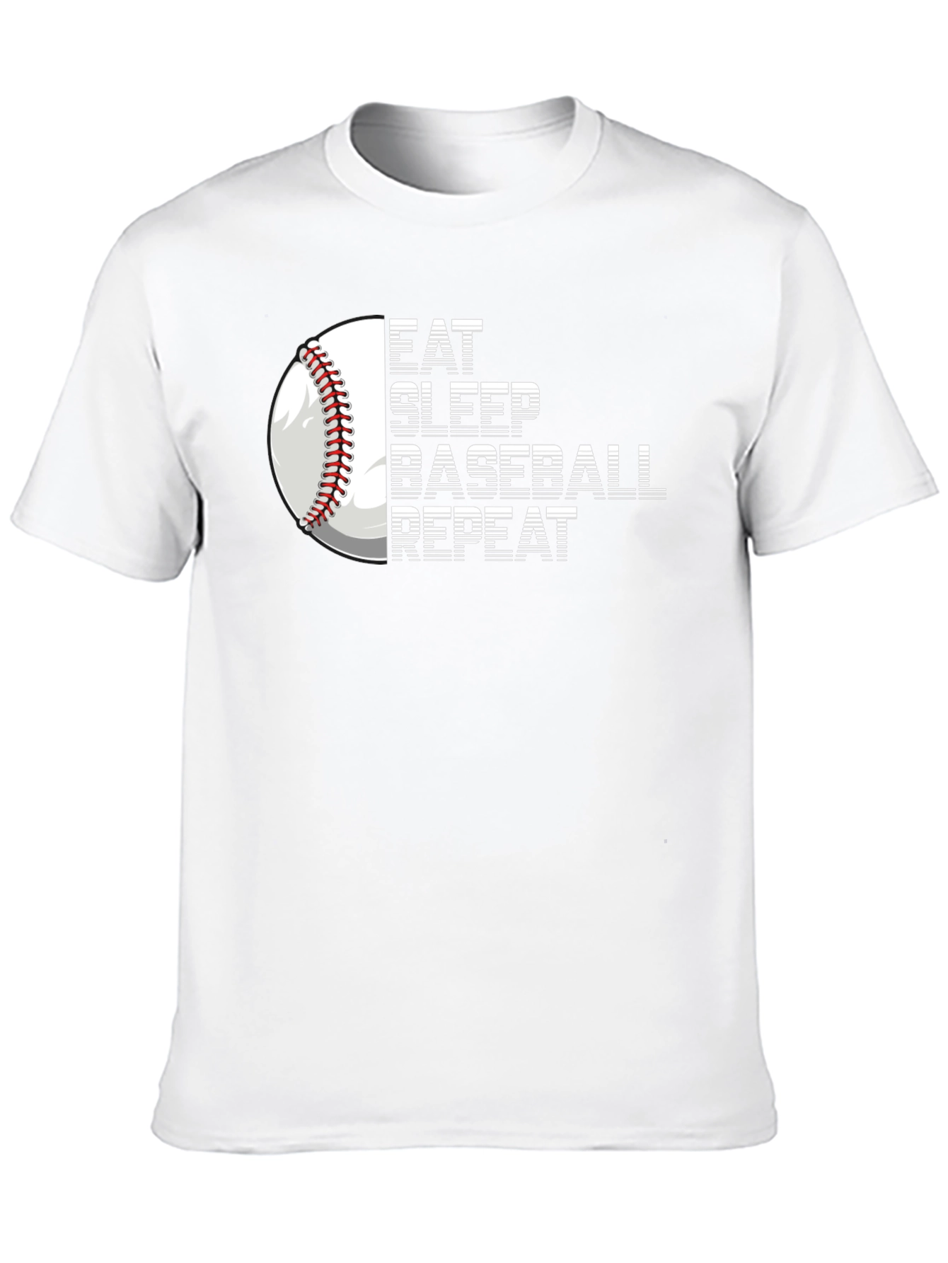 Eat Sleep Baseball Repeat T-Shirt