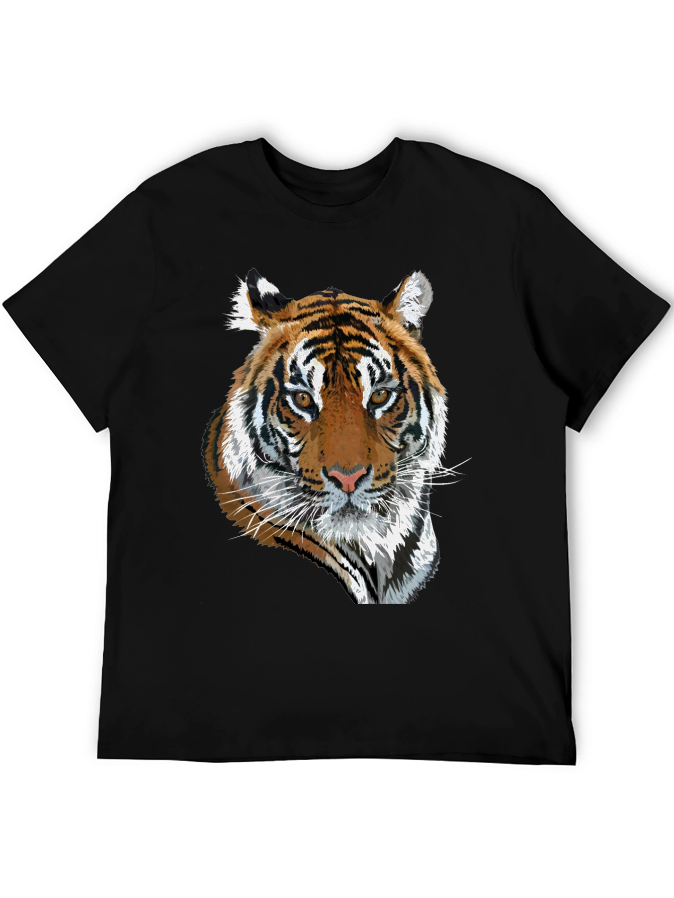 Tiger Graphic T-Shirt - Cool Animal Print Tee
