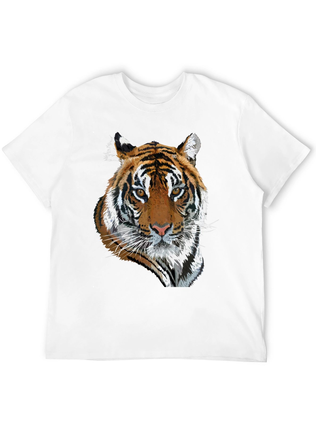 Tiger Graphic T-Shirt - Cool Animal Print Tee