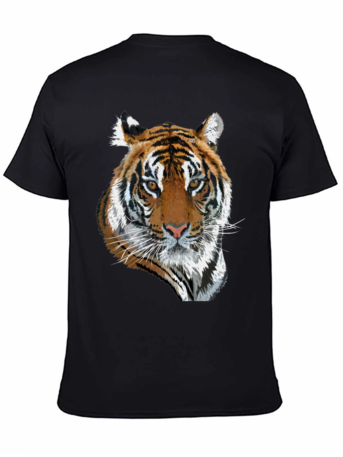 Tiger Graphic T-Shirt - Cool Animal Print Tee
