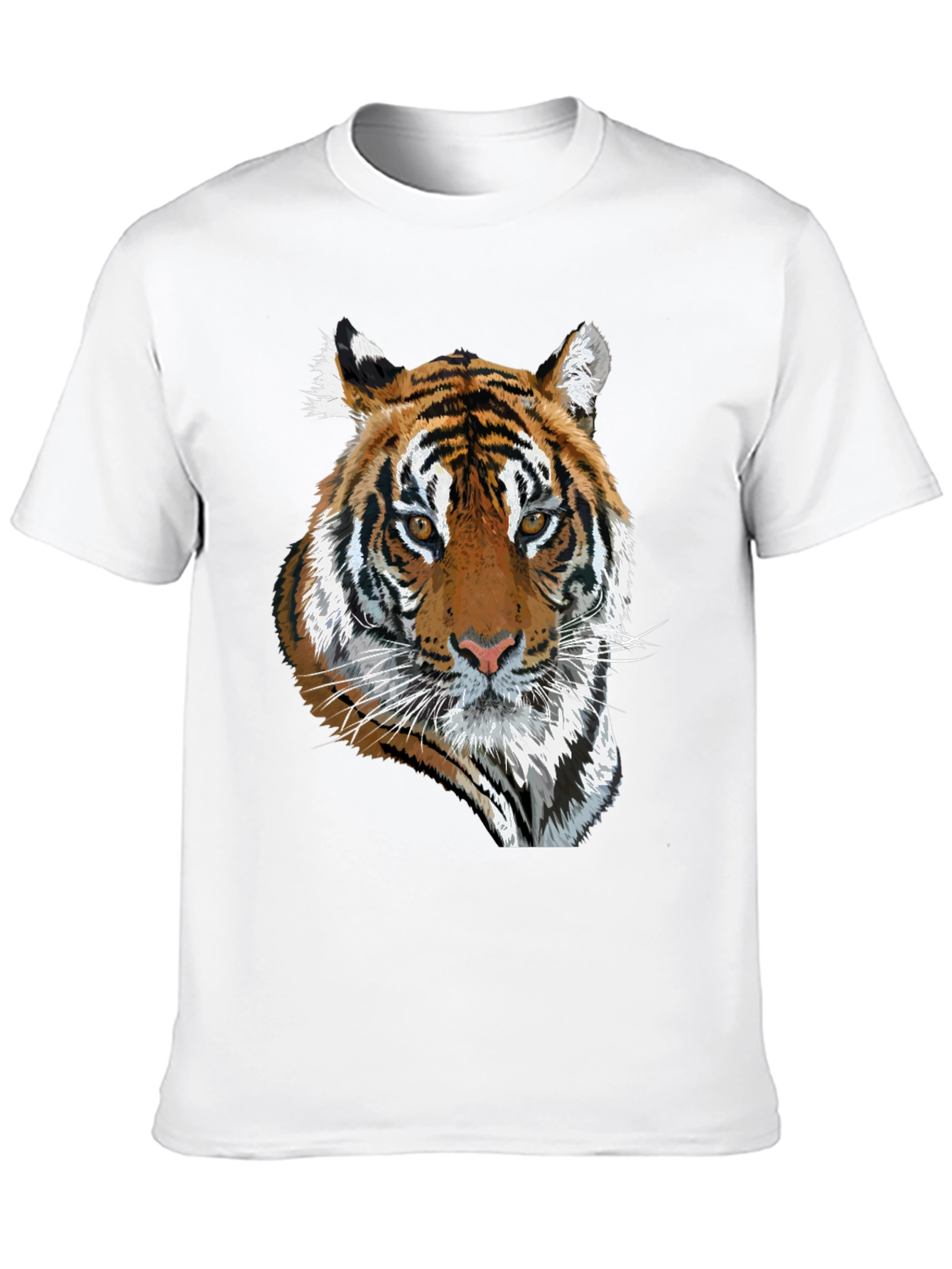 Tiger Graphic T-Shirt - Cool Animal Print Tee