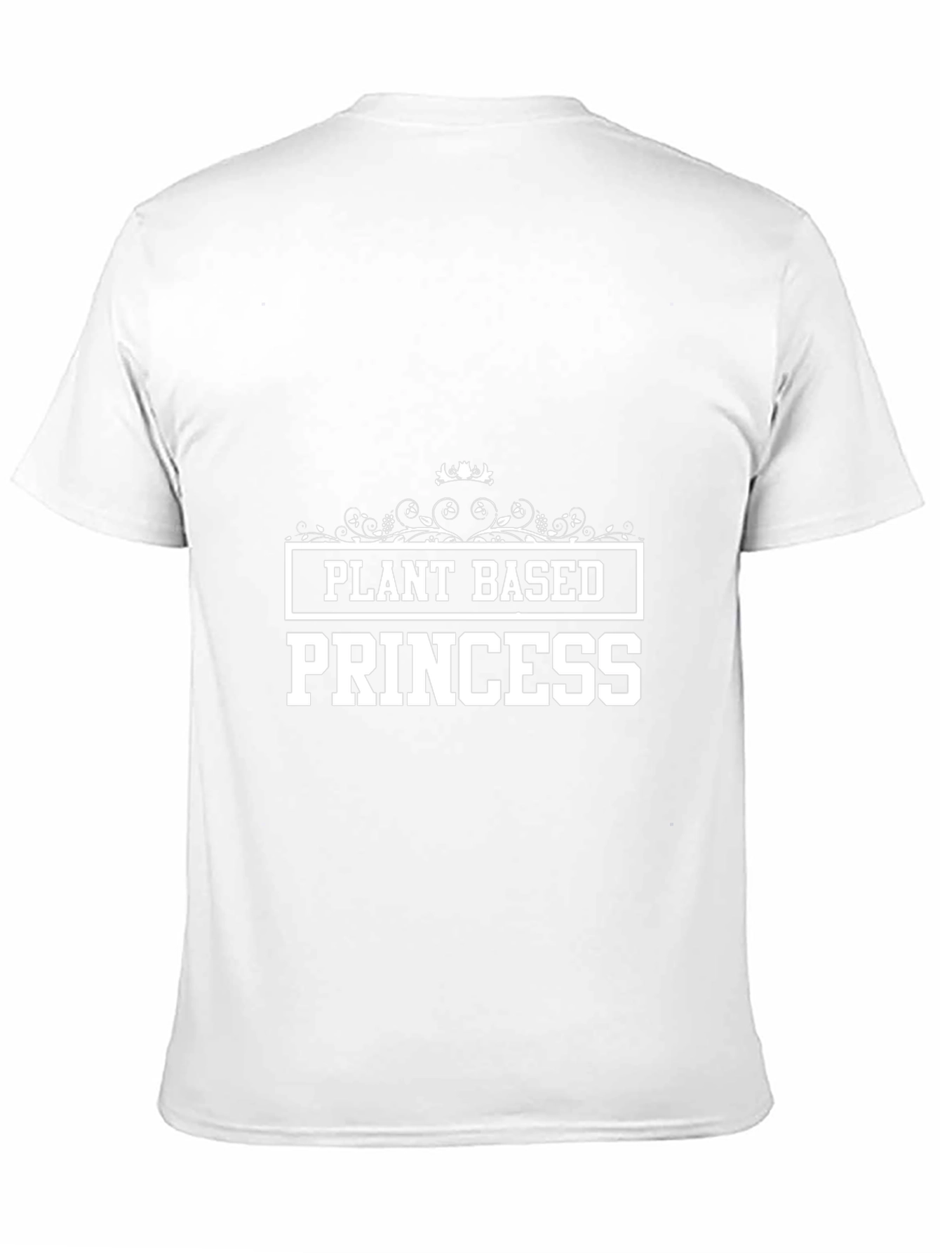 Plant Based Princess Black T-Shirt