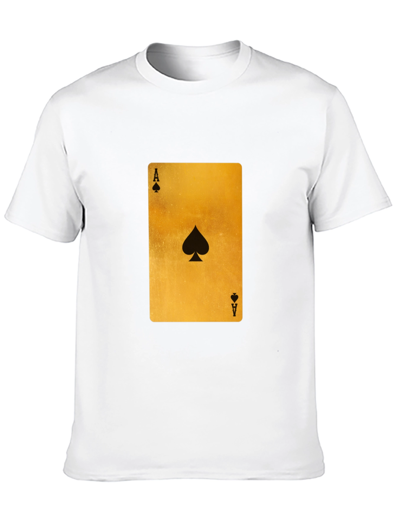 Ace of Spades Graphic T-Shirt - Black Cotton Tee