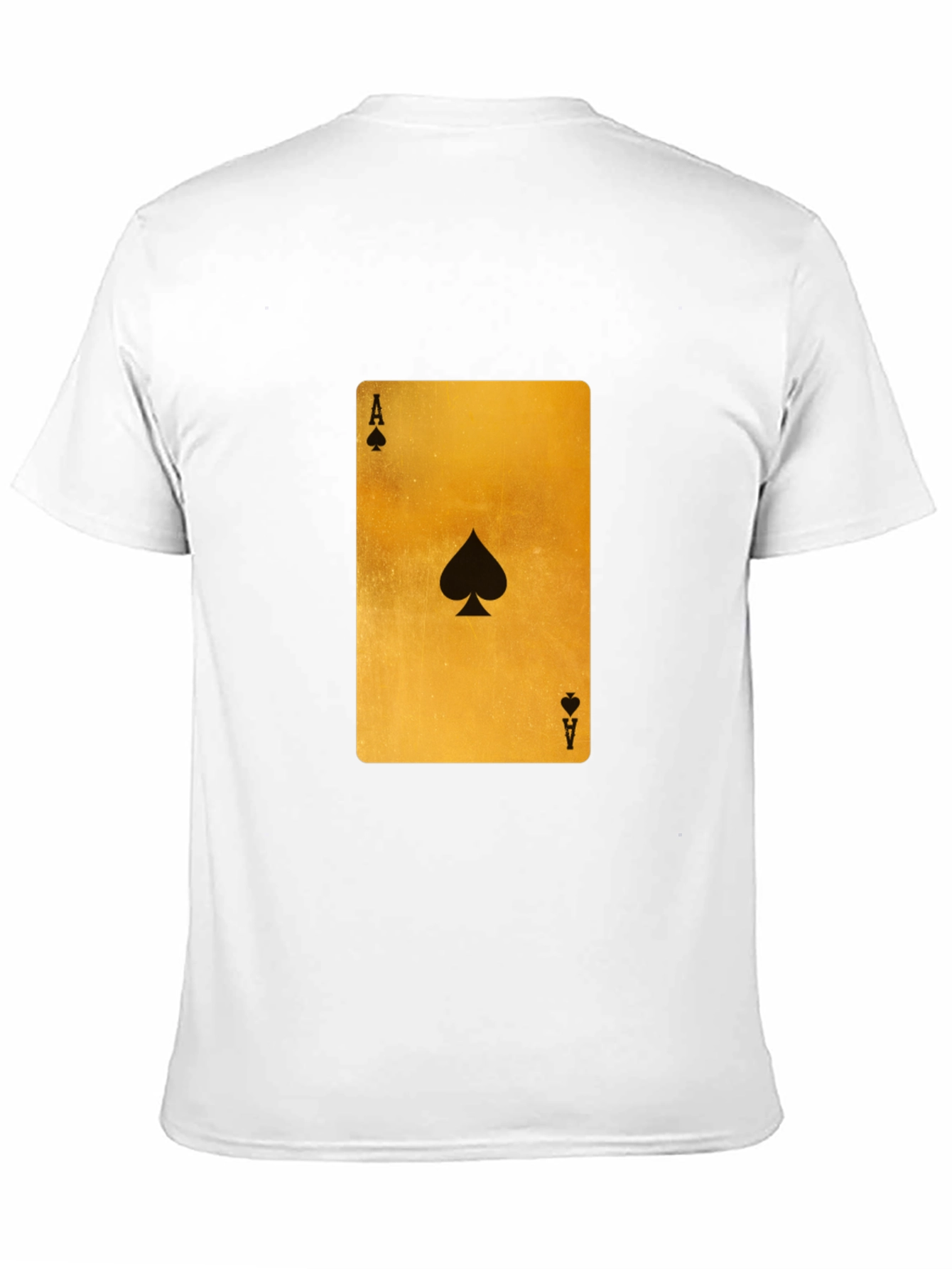 Ace of Spades Graphic T-Shirt - Black Cotton Tee