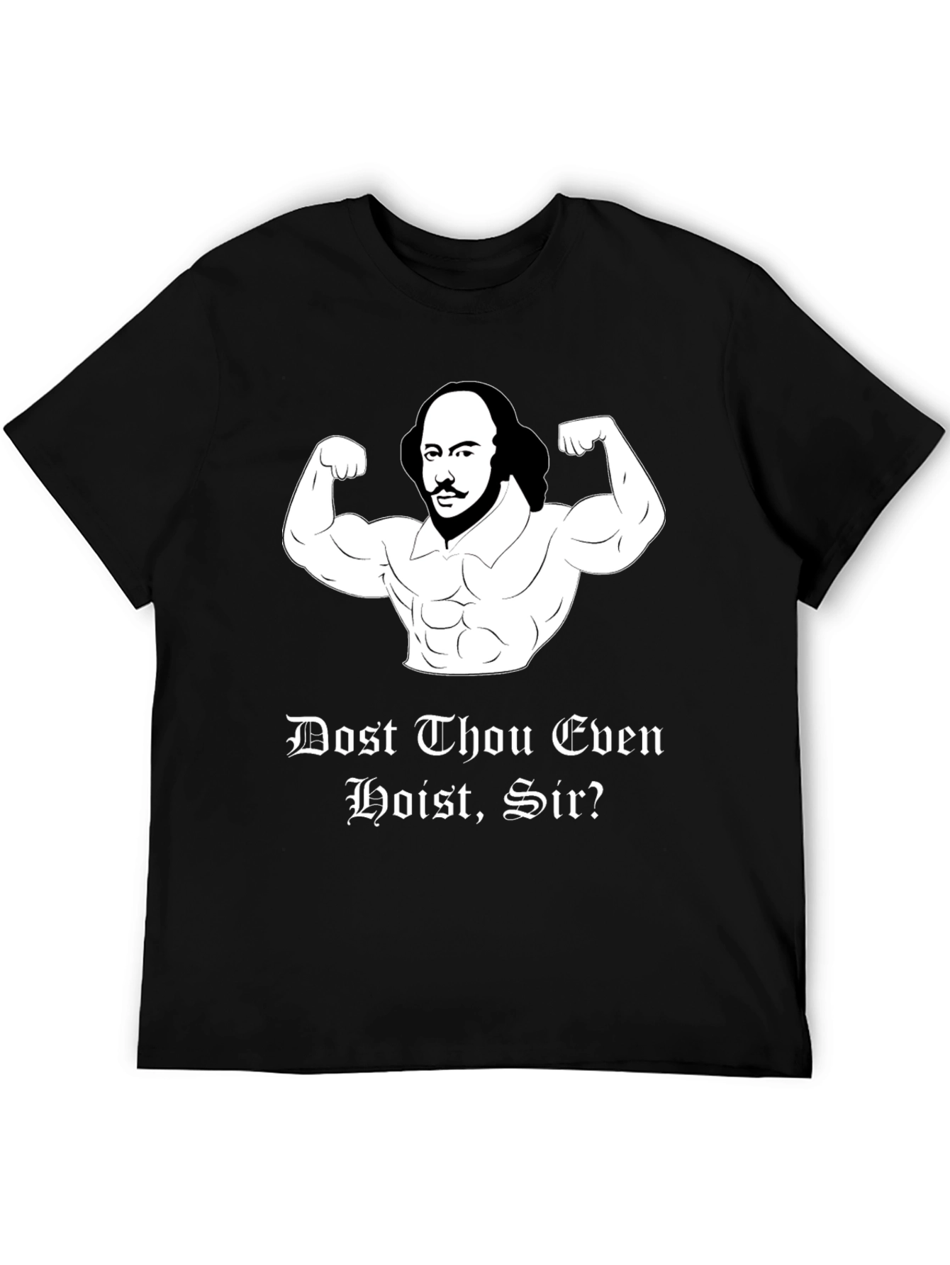 Shakespeare Gym Black T-Shirt