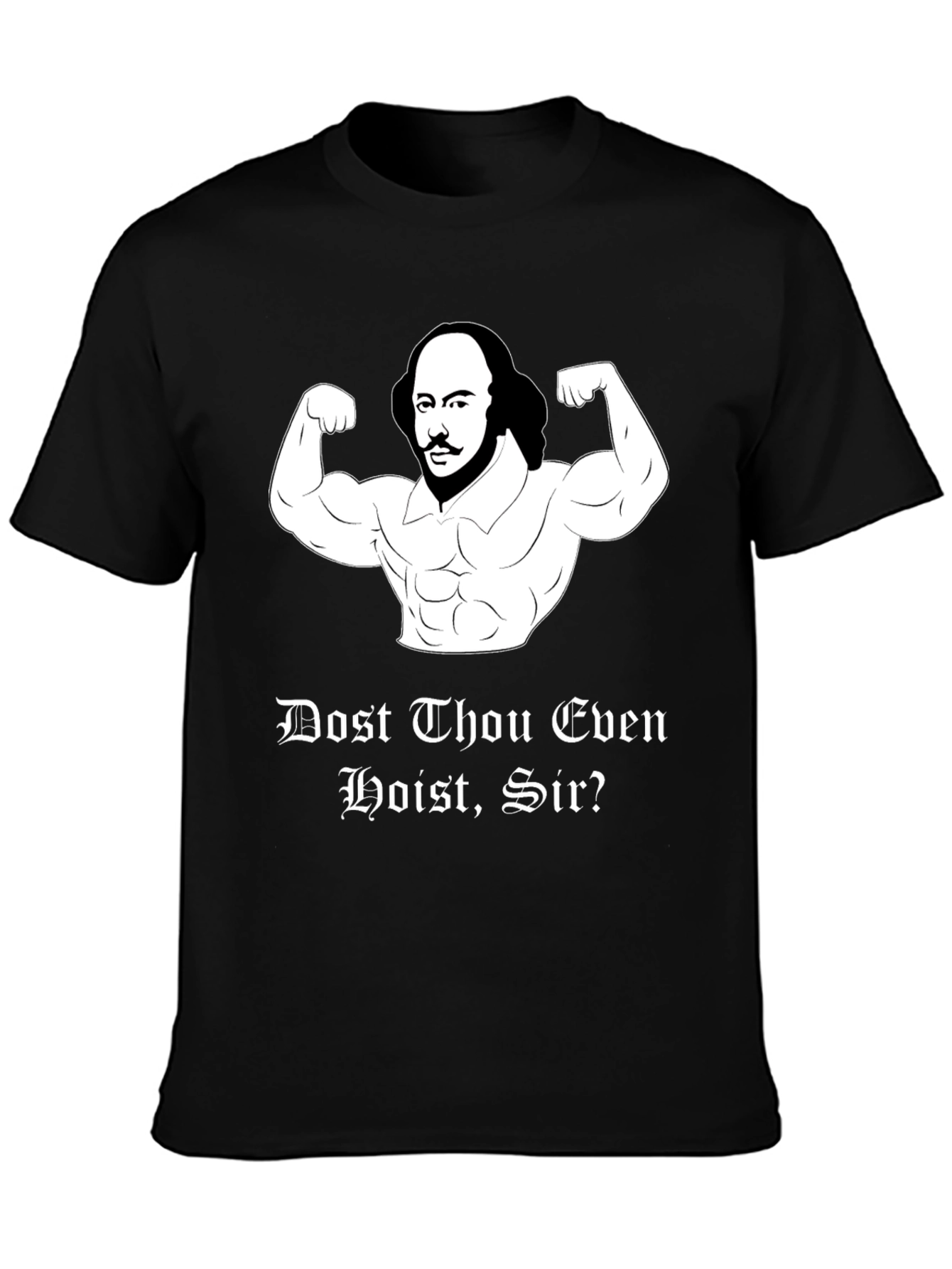 Shakespeare Gym Black T-Shirt
