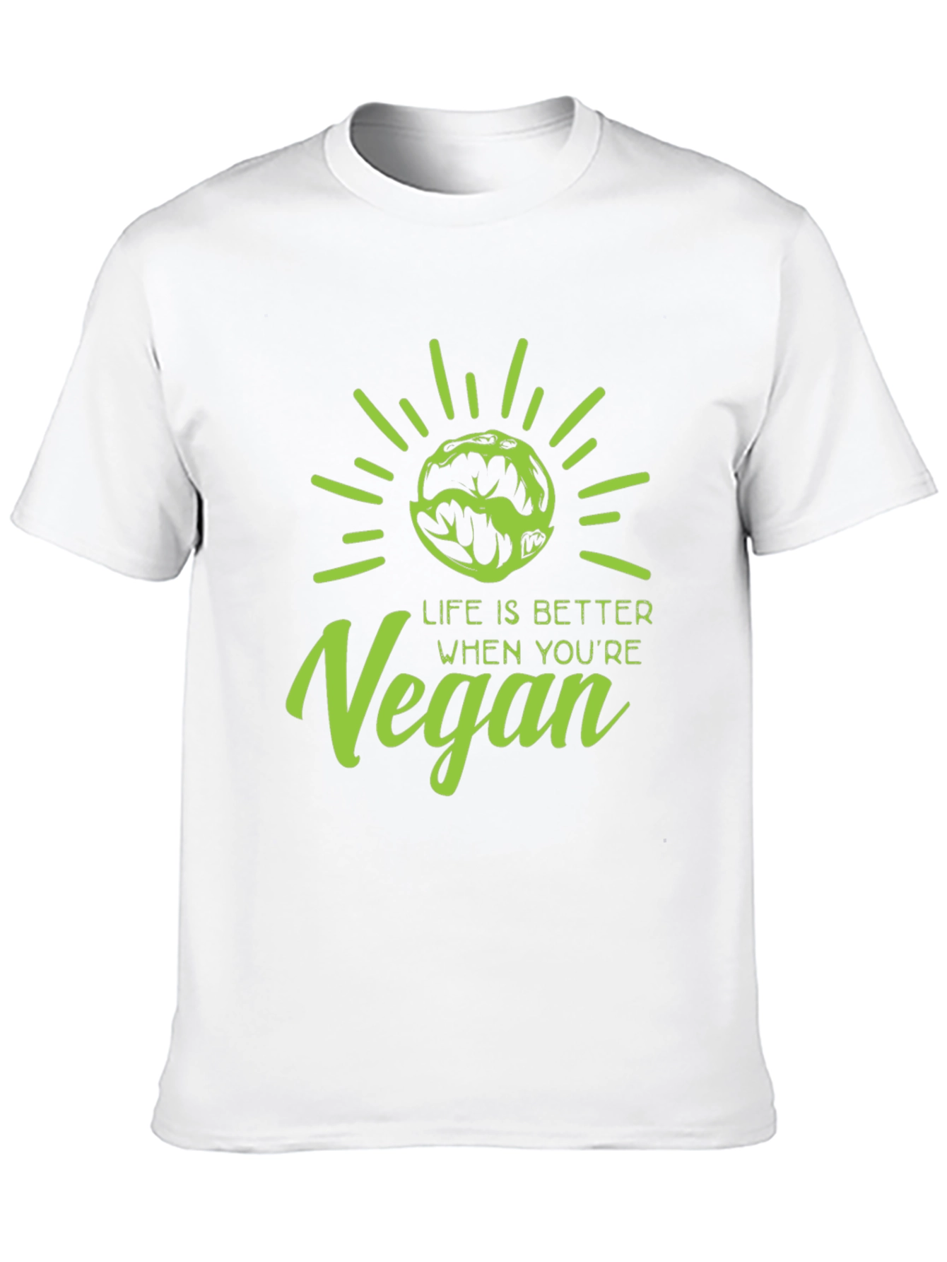 Vegan Life T-Shirt - Black