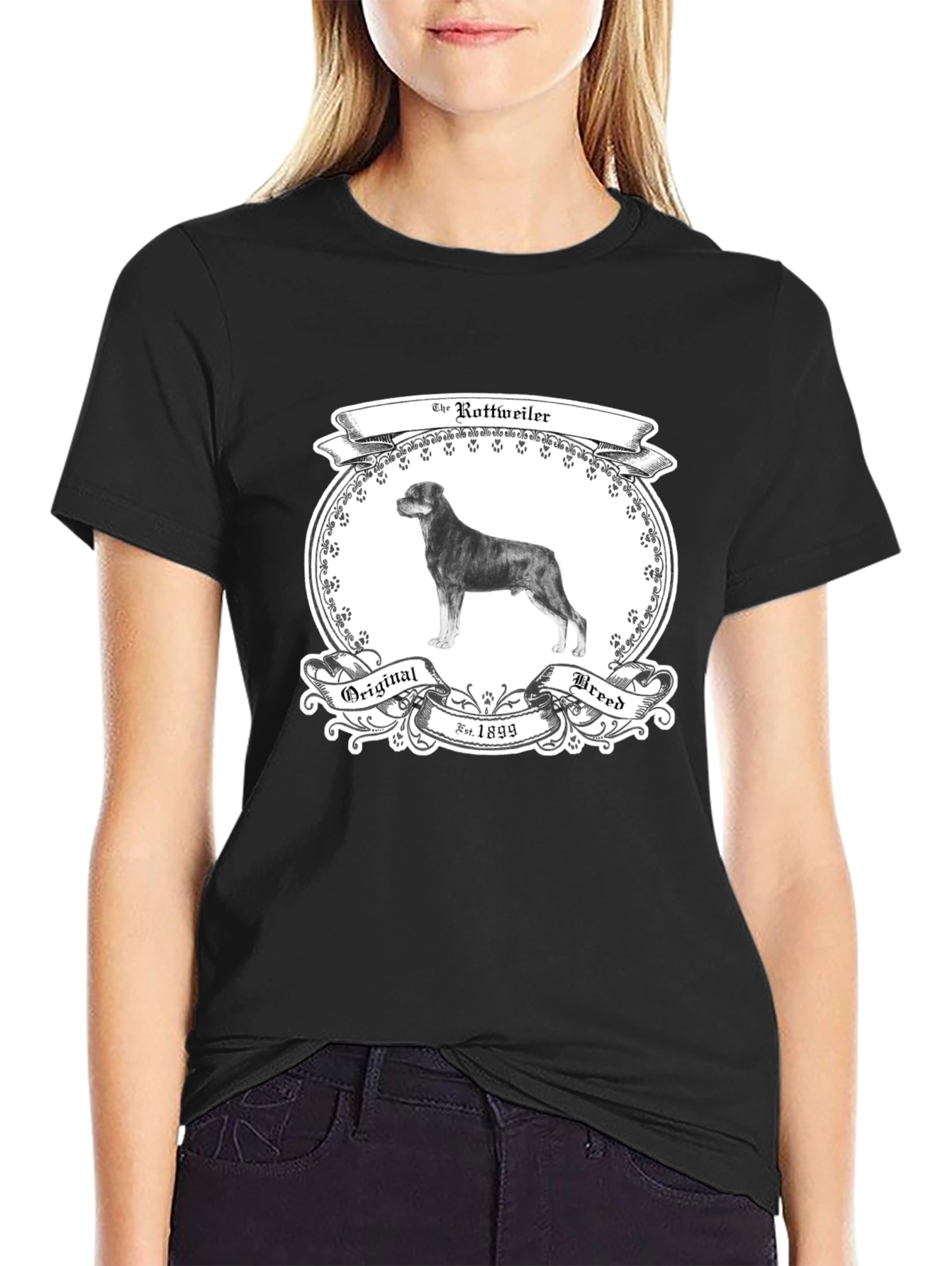 Rottweiler Breed T-Shirt - Original Design